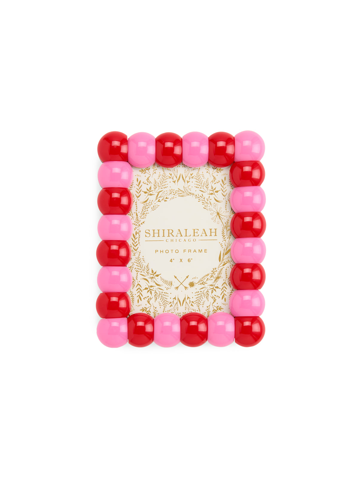 Shiraleah Poppy 4" X 6" Bubble Picture Frame RED / OS