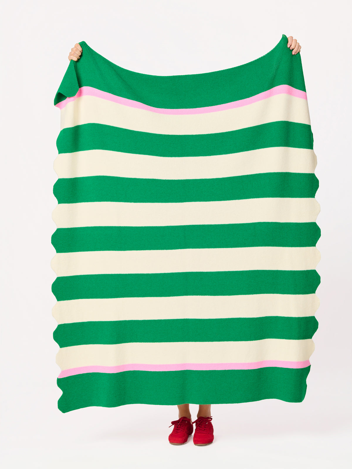 Shiraleah Scala Throw GREEN / OS
