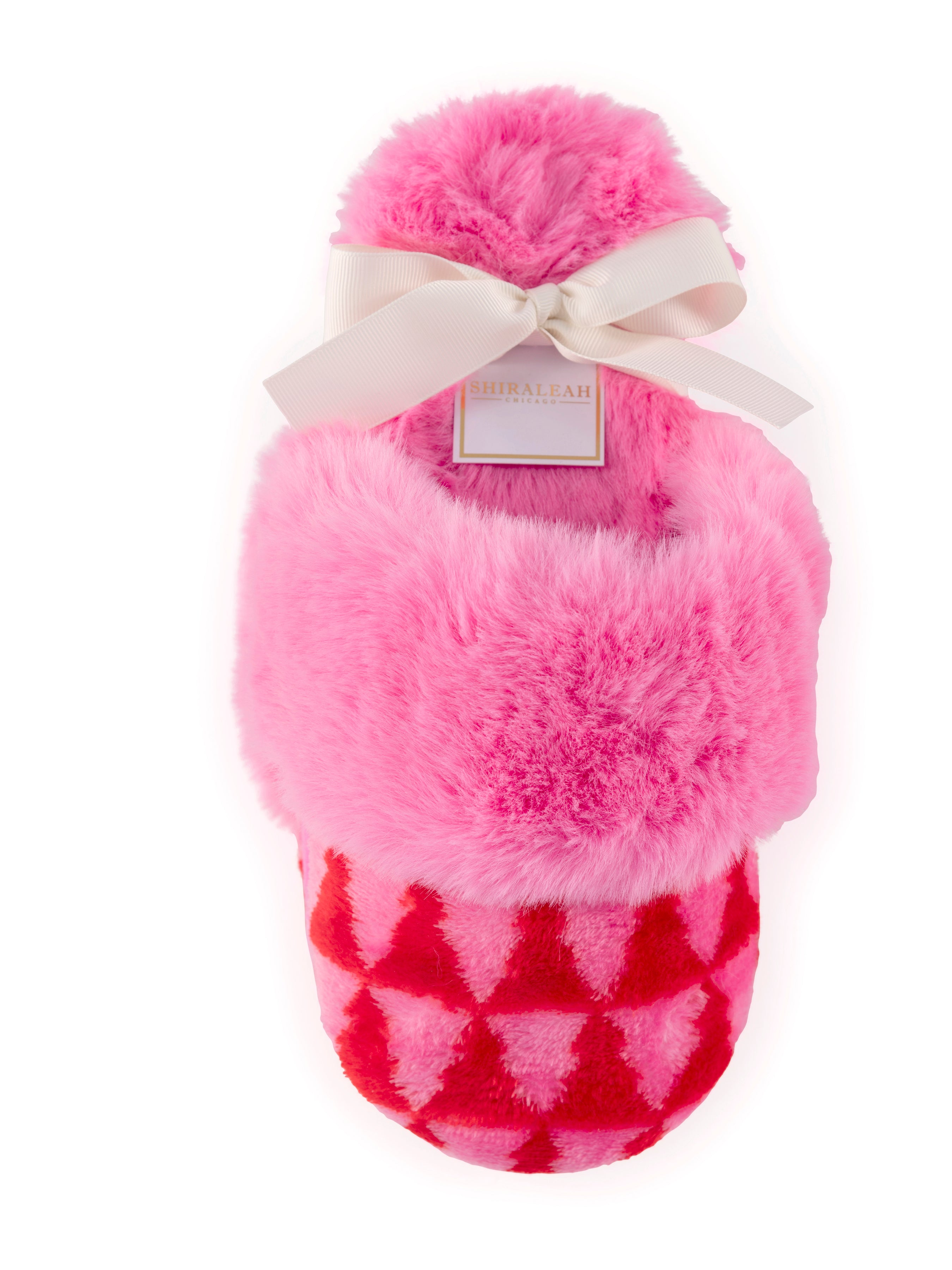 Shiraleah Felicity Trees Slippers PINK