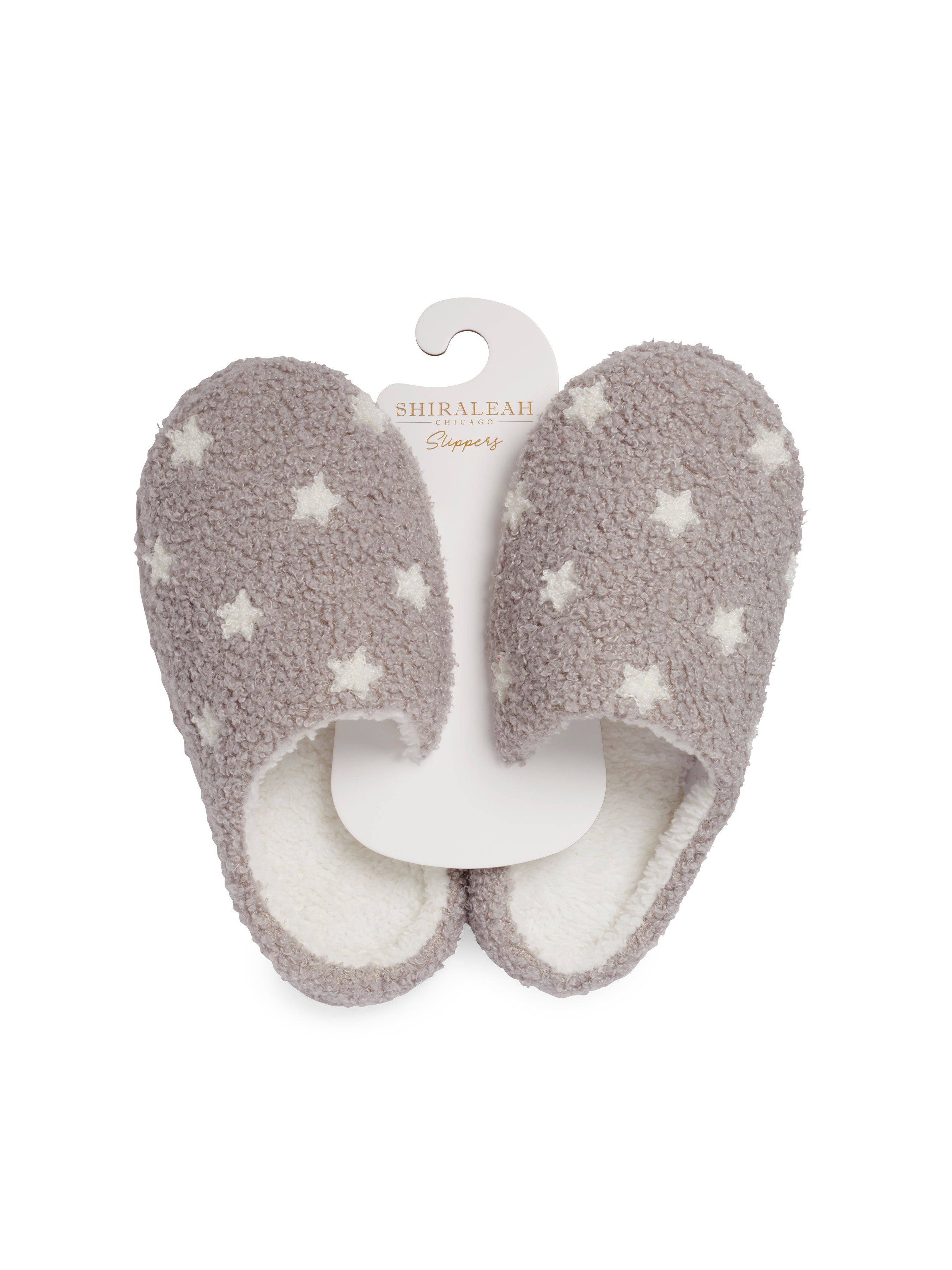 Shiraleah Star Slippers GREY