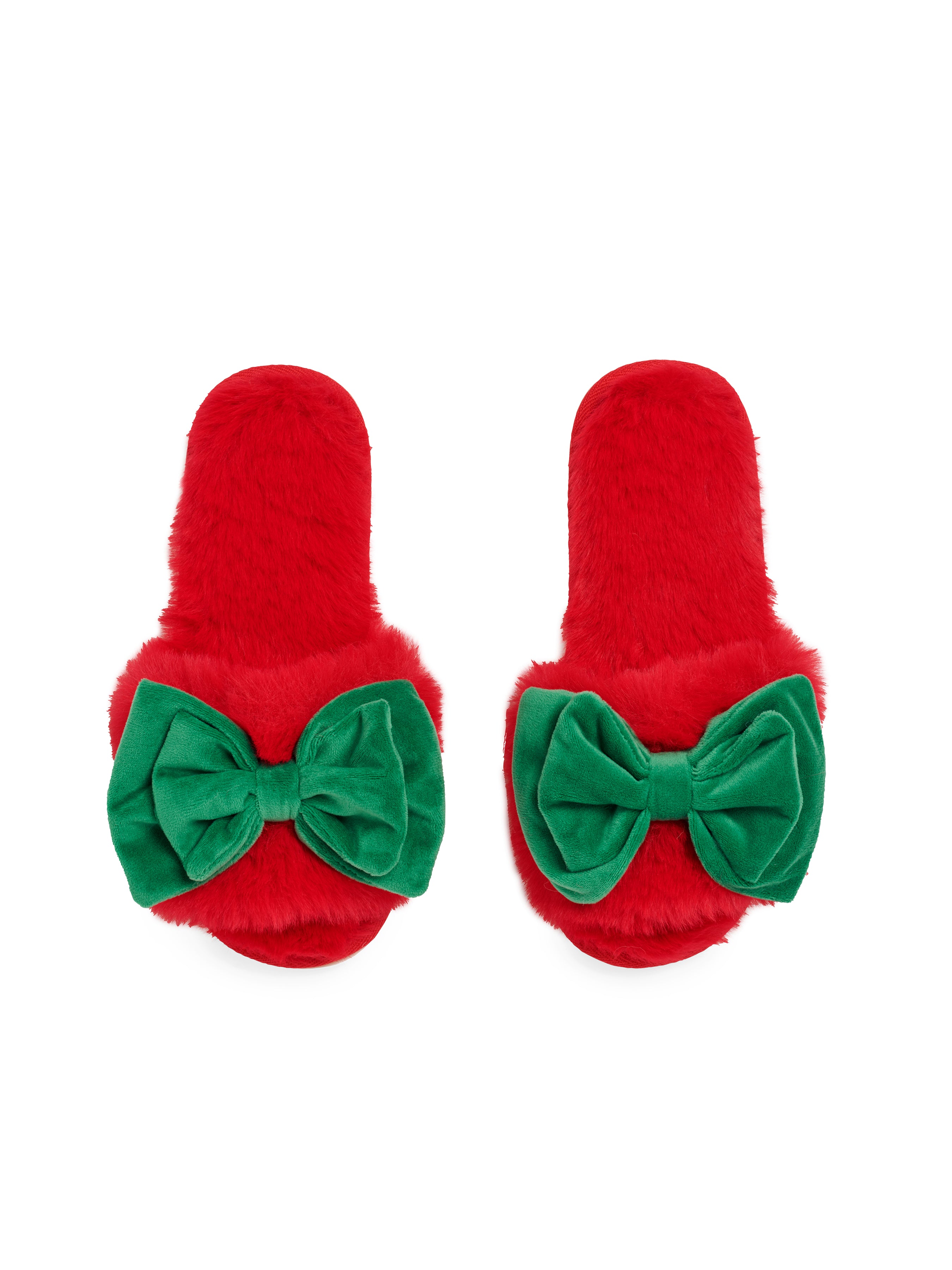 Shiraleah Noelle Slippers RED