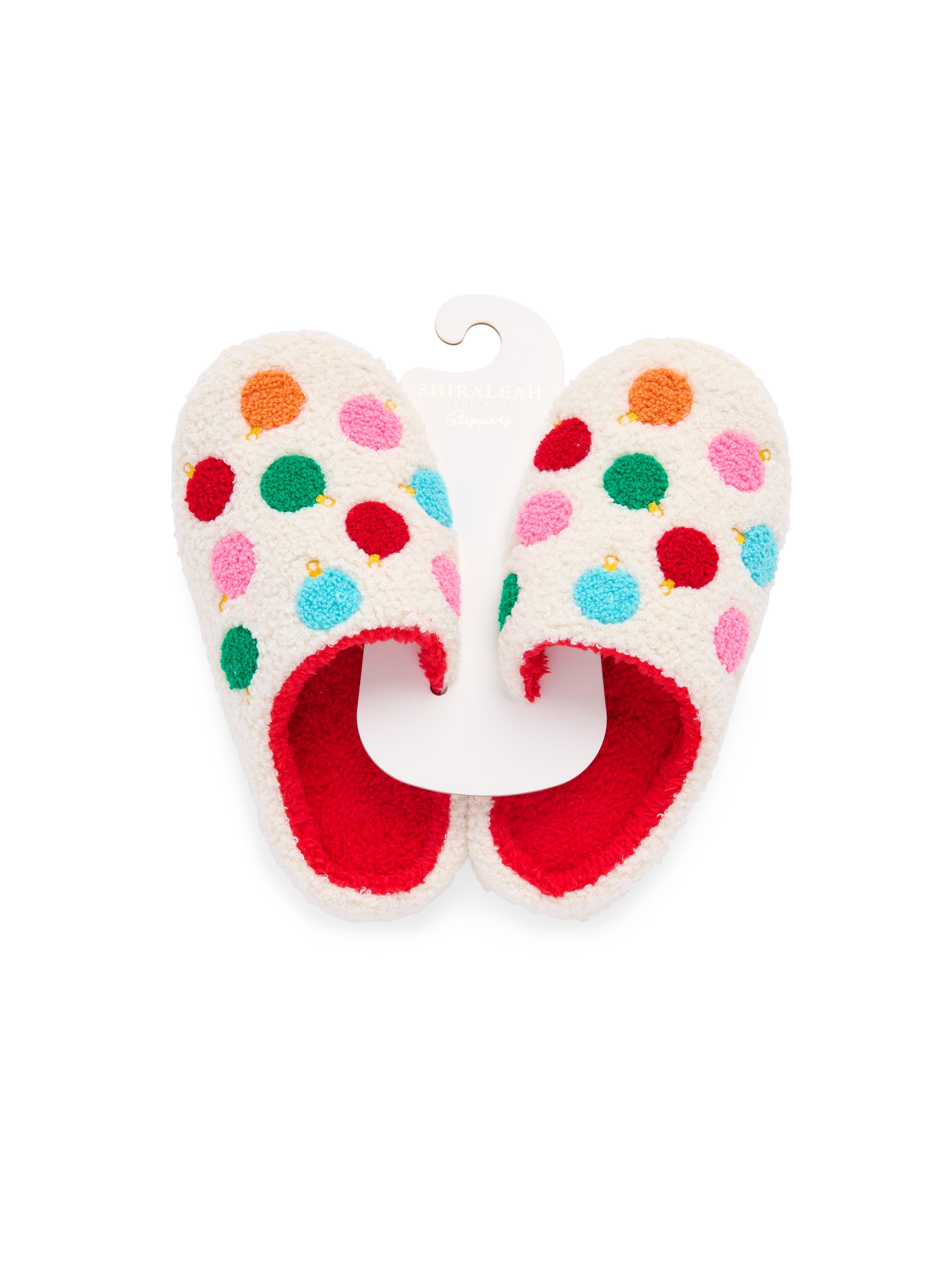 Shiraleah Ornament Slippers IVORY / S/M