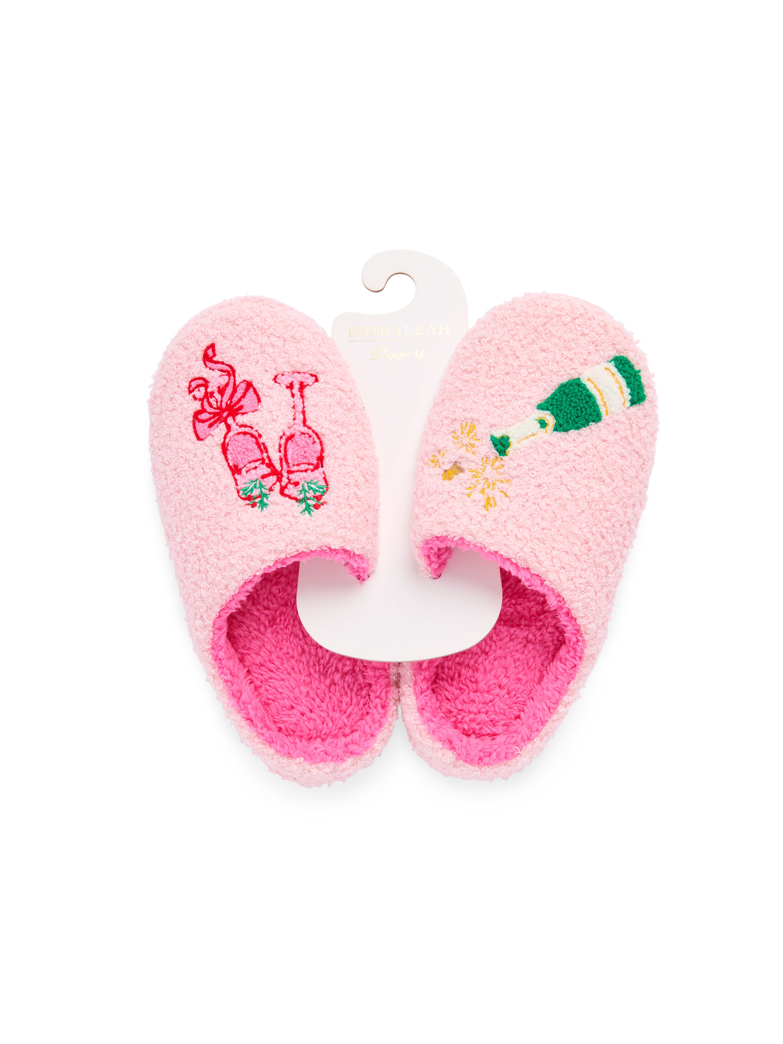 Shiraleah Celebration Slippers PINK / S/M