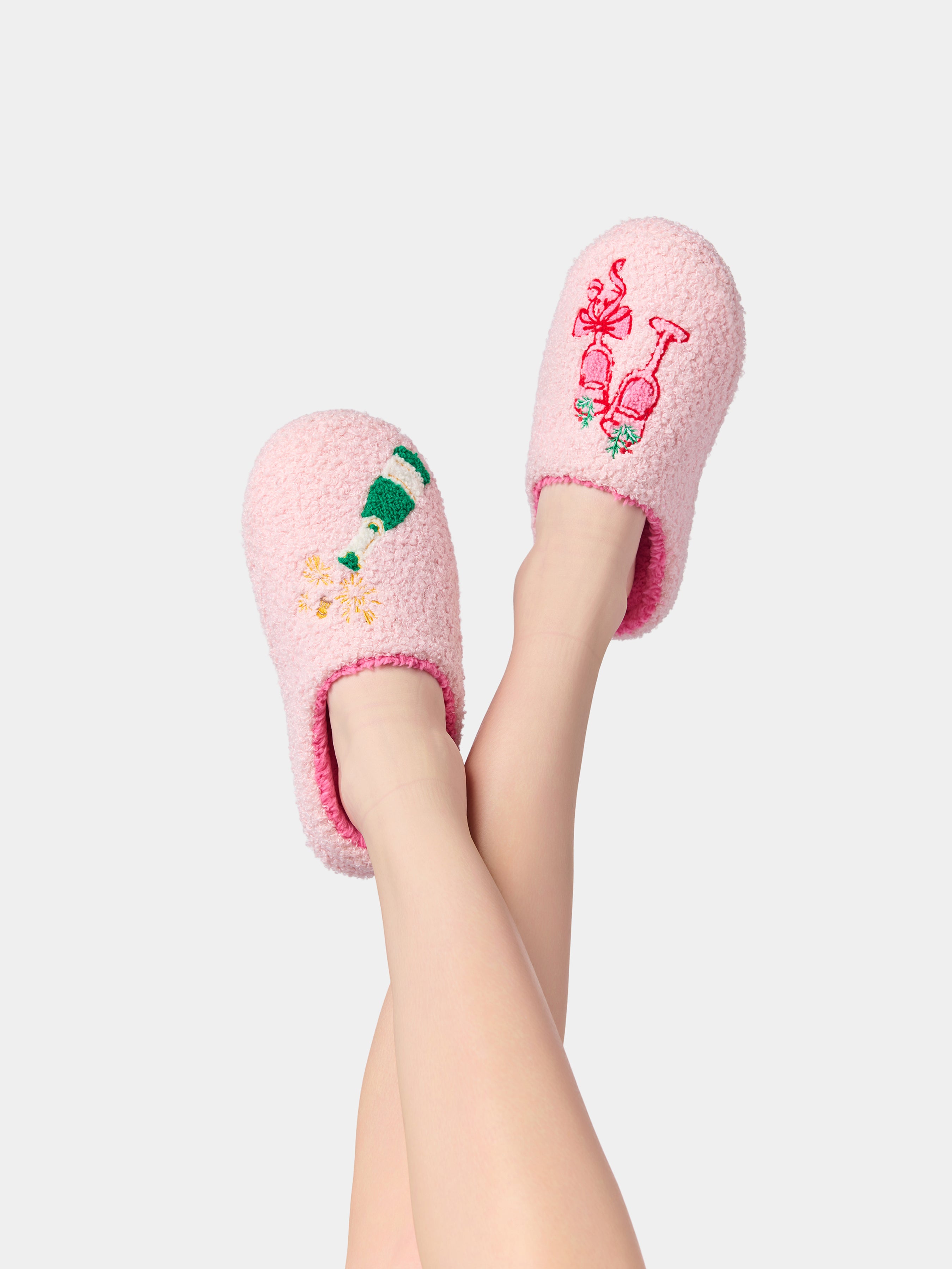 Shiraleah Celebration Slippers PINK / S/M