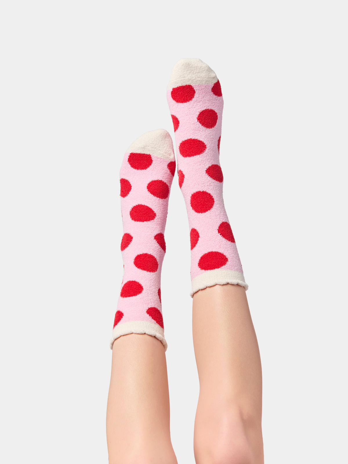 Shiraleah Snowman Socks, Pink