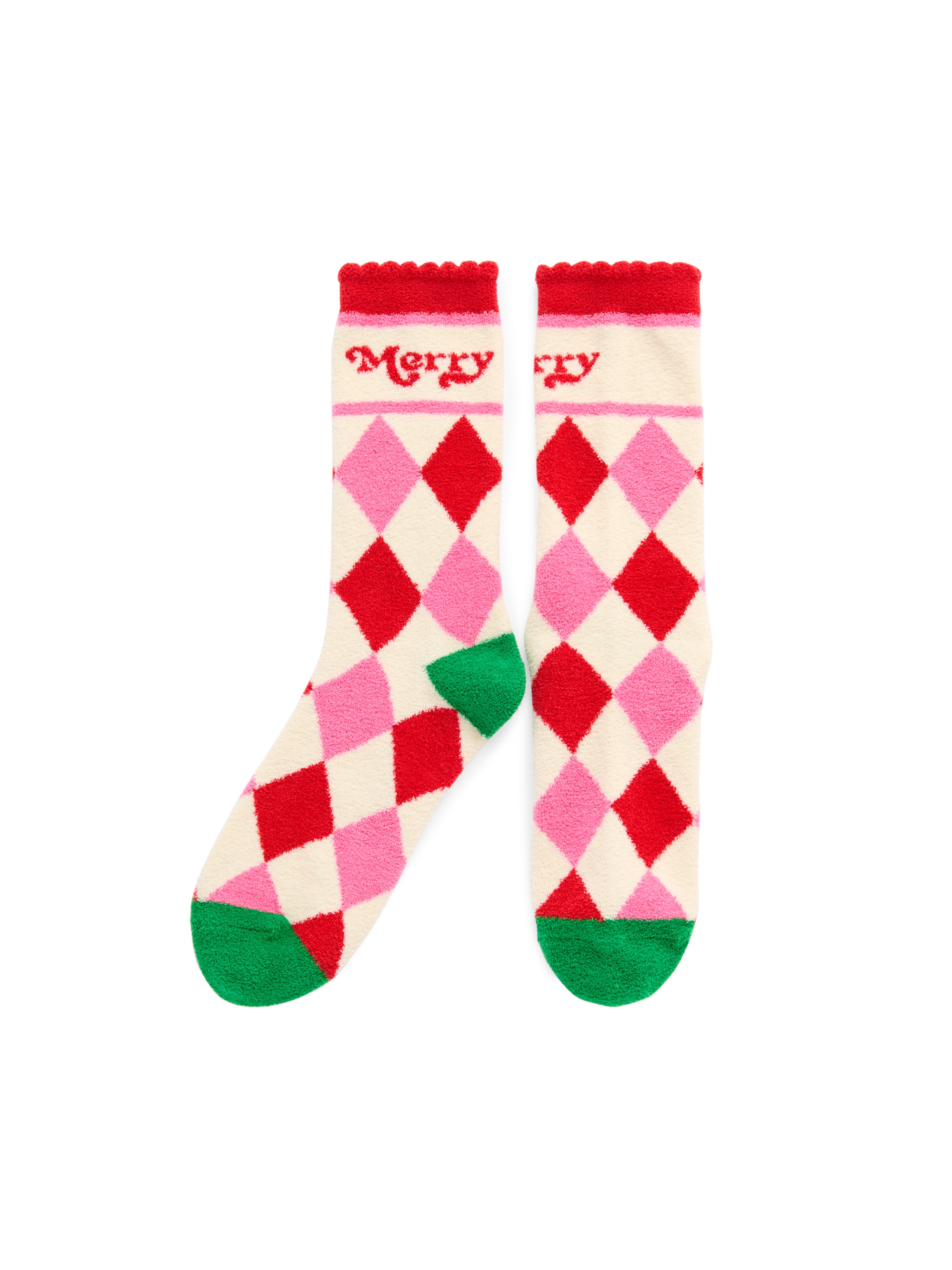 Shiraleah "Merry" Argyle Socks, Multi