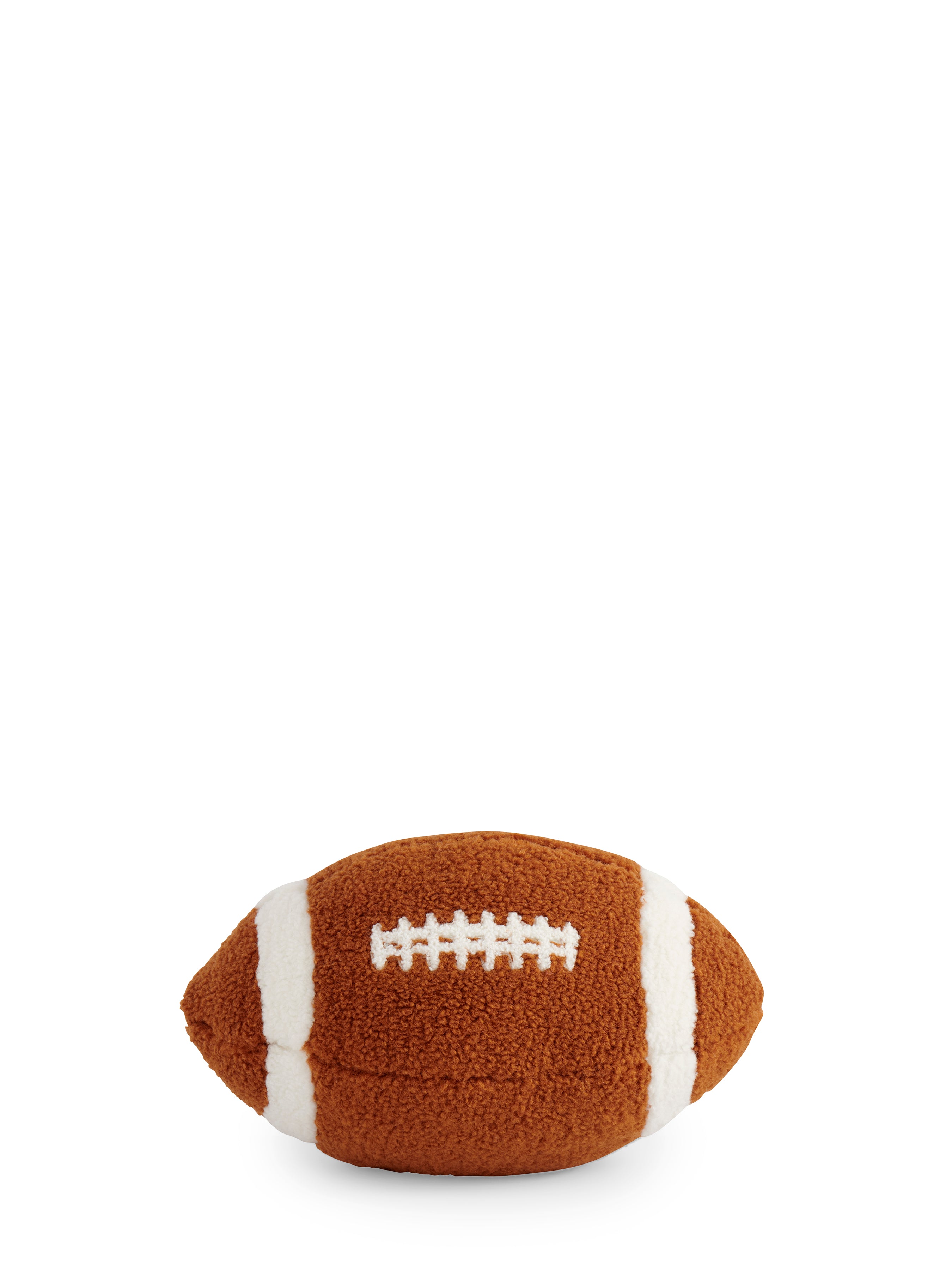 Shiraleah Football Shaped Pillow BROWN