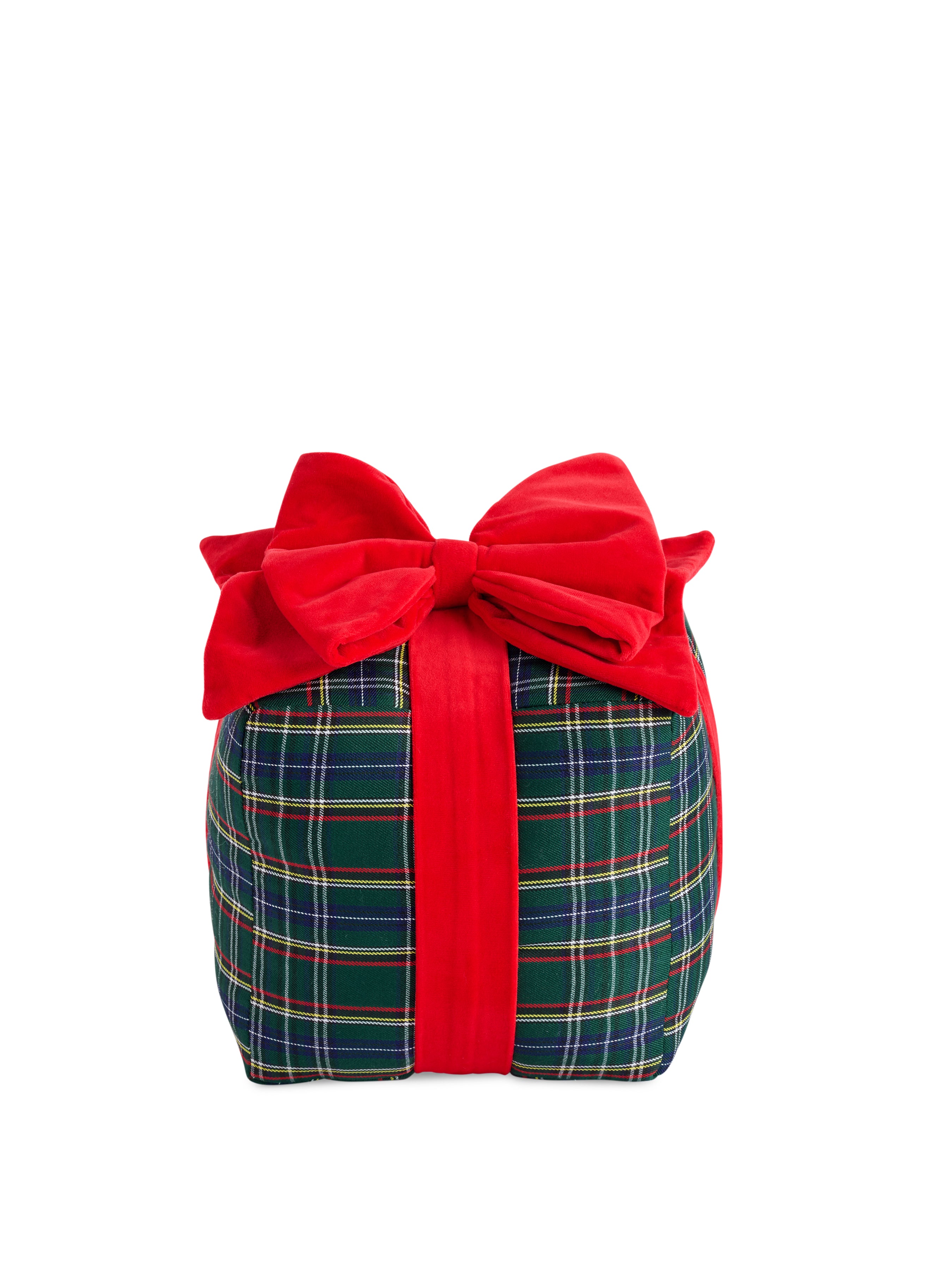 Shiraleah Scottie Medium Gift Box Pillow NAVY / OS