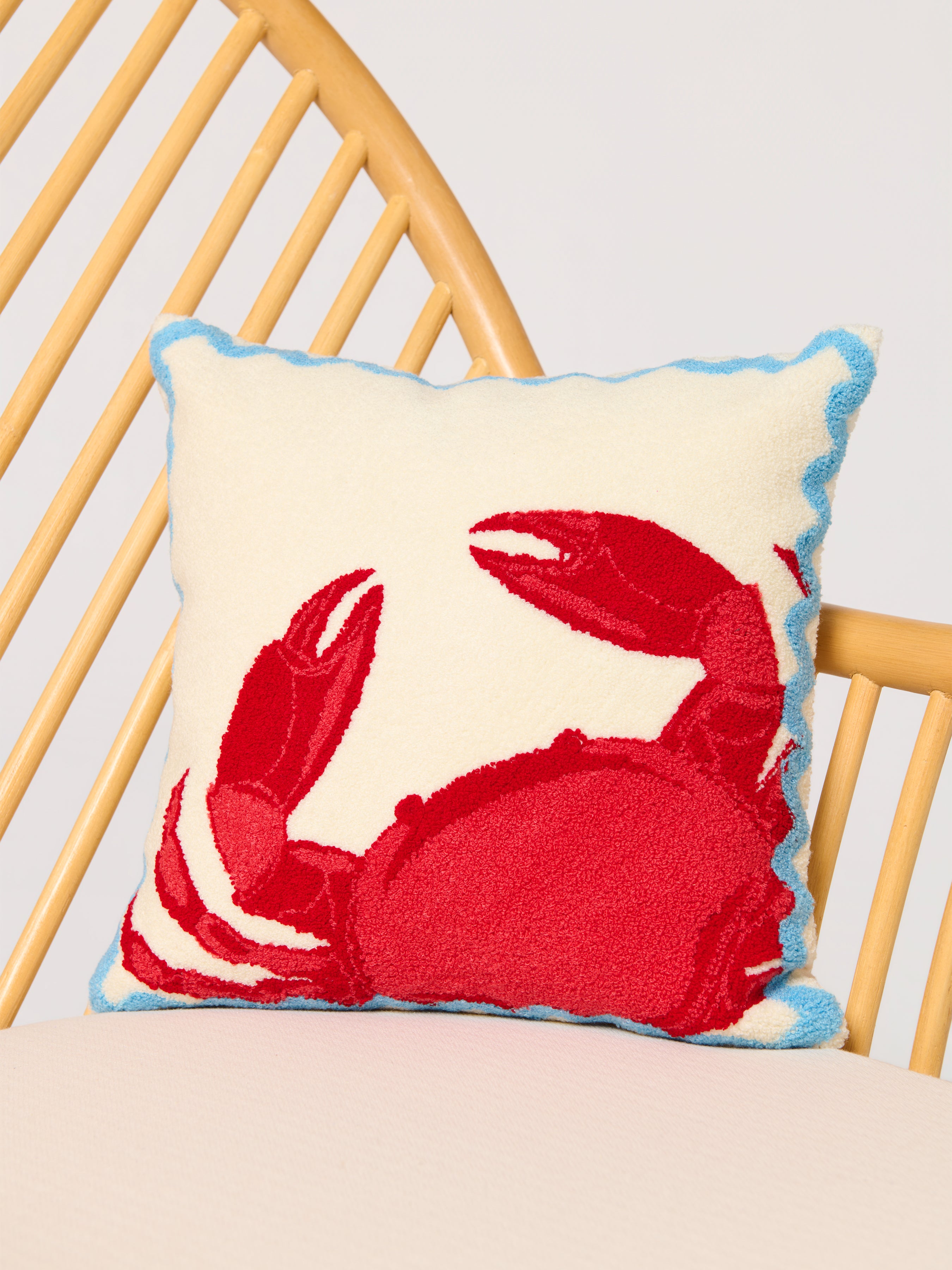 Shiraleah Crab Pillow, Multi