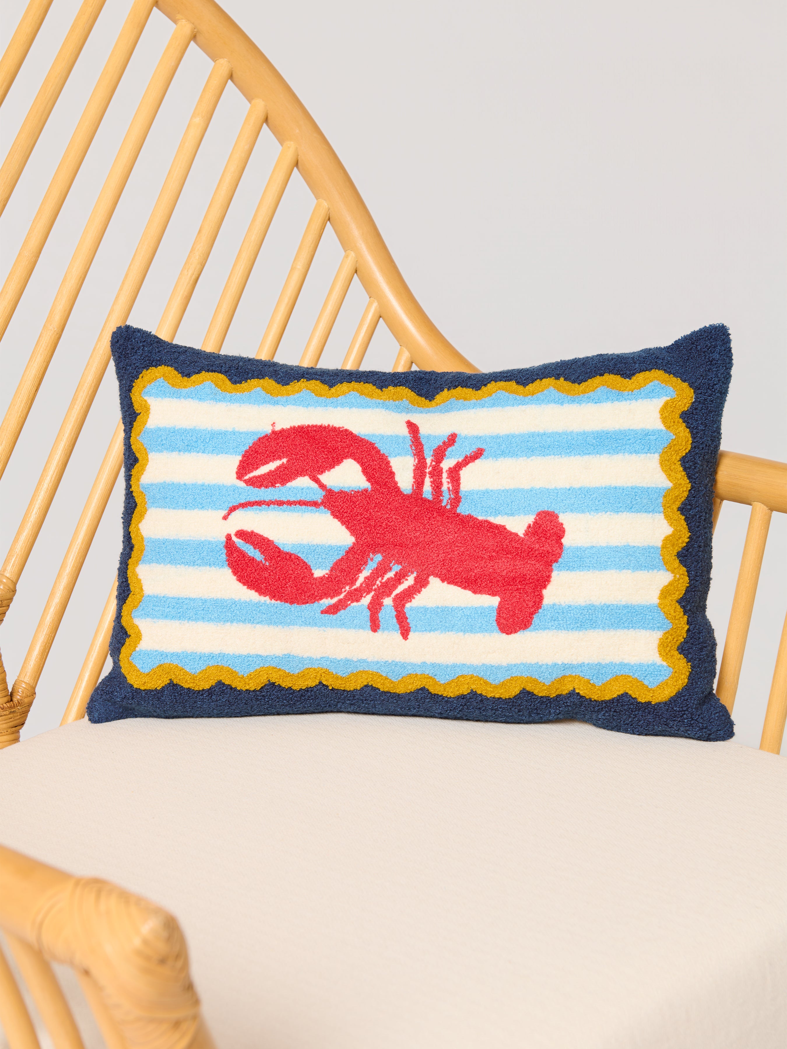Shiraleah Lobster Pillow, Multi