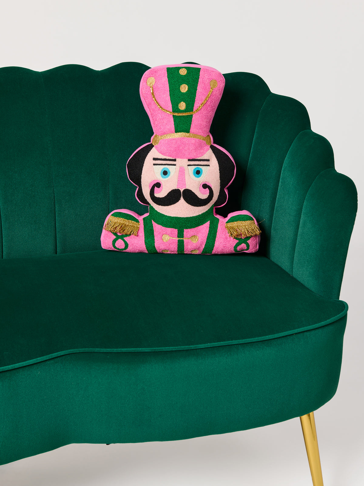 Shiraleah Sugar Plum Prince Pillow, Pink