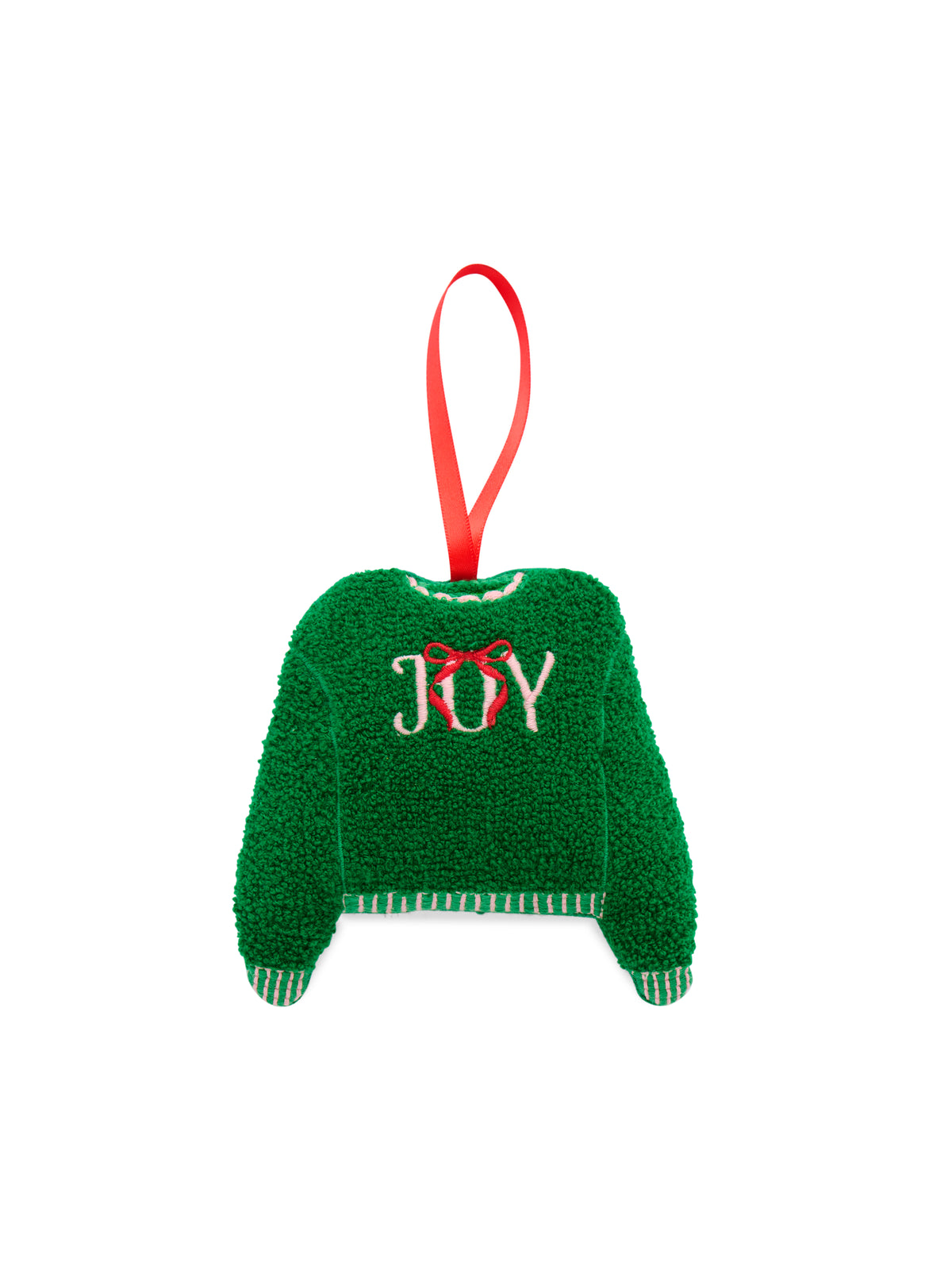 Shiraleah "Joy" Sweater Ornament, Green