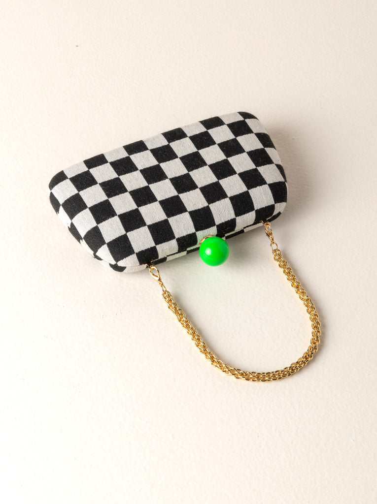 Checkered Clutch 