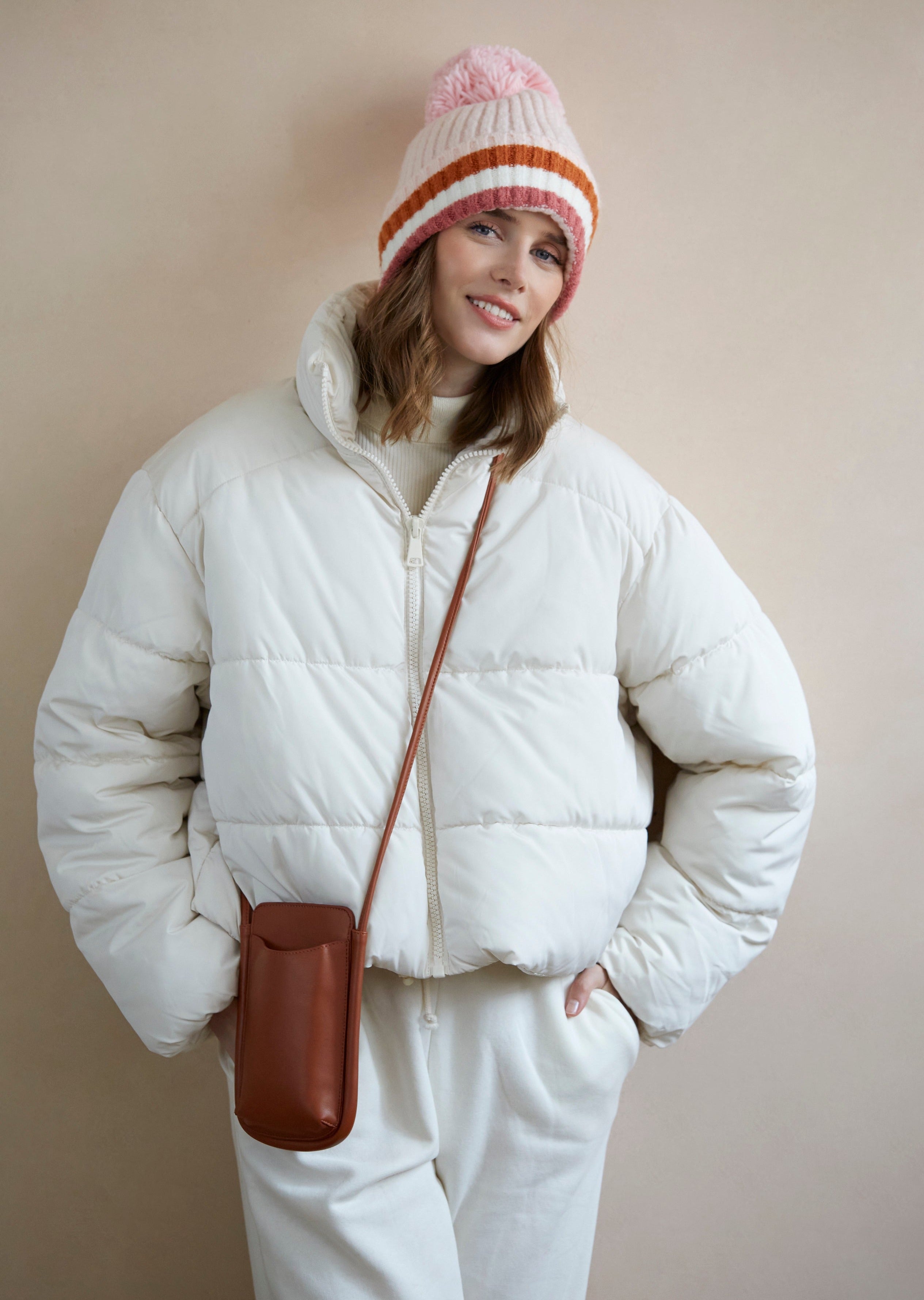 Shiraleah Charlotte Phone Cross-Body SADDLE