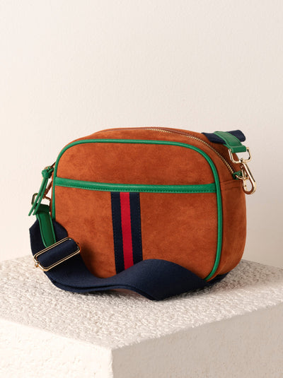 Shiraleah Blakely Camera Bag, Rust - FINAL SALE ONLY