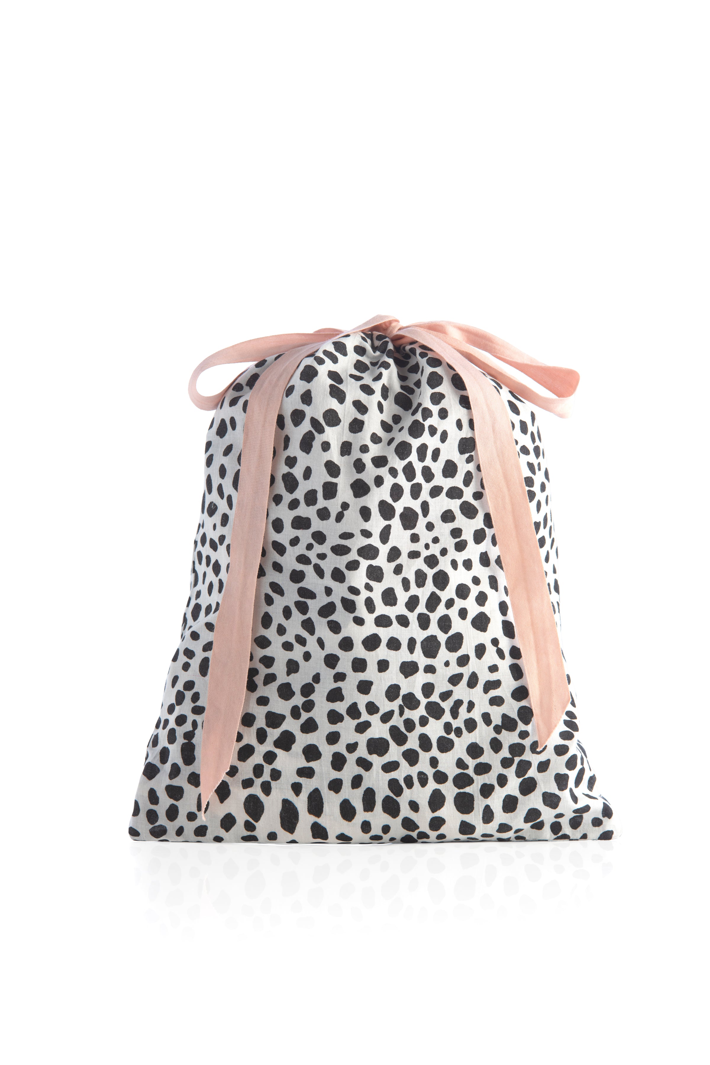 Shiraleah Lauren Spot Print PJ Set, Black - FINAL SALE ONLY