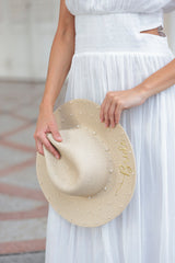 Shiraleah "Bride" Pearl Hat, Natural