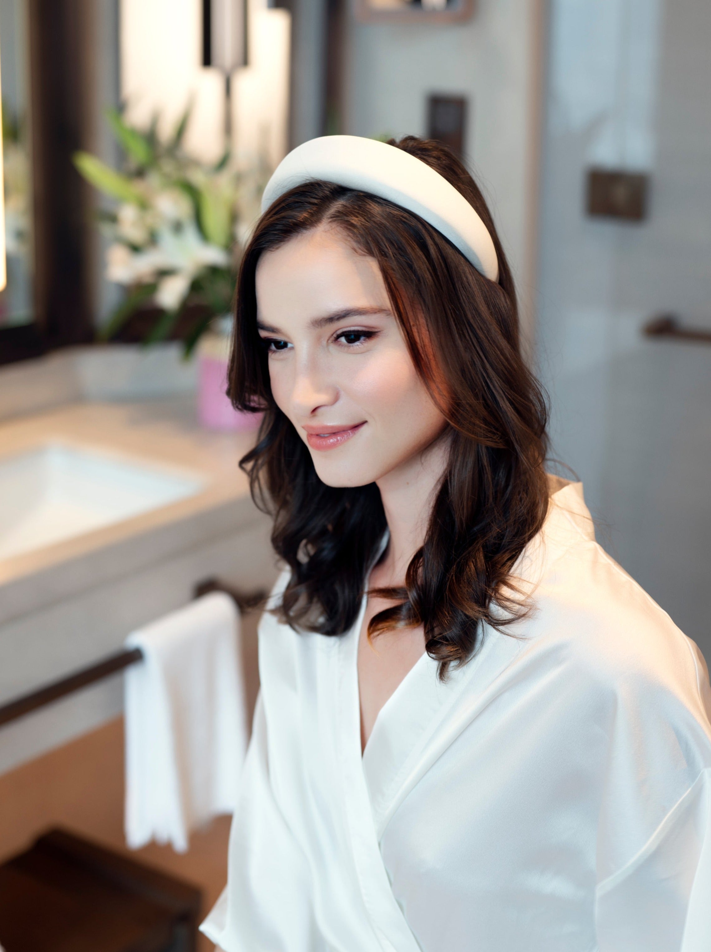 Shiraleah Padded Headband IVORY