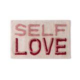 "Self Love" Bath Mat, Blush