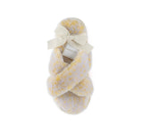 Shiraleah Maggie Plush Slippers, Yellow - FINAL SALE ONLY