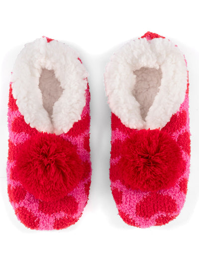 Shiraleah Ruby Slipper Socks, Red