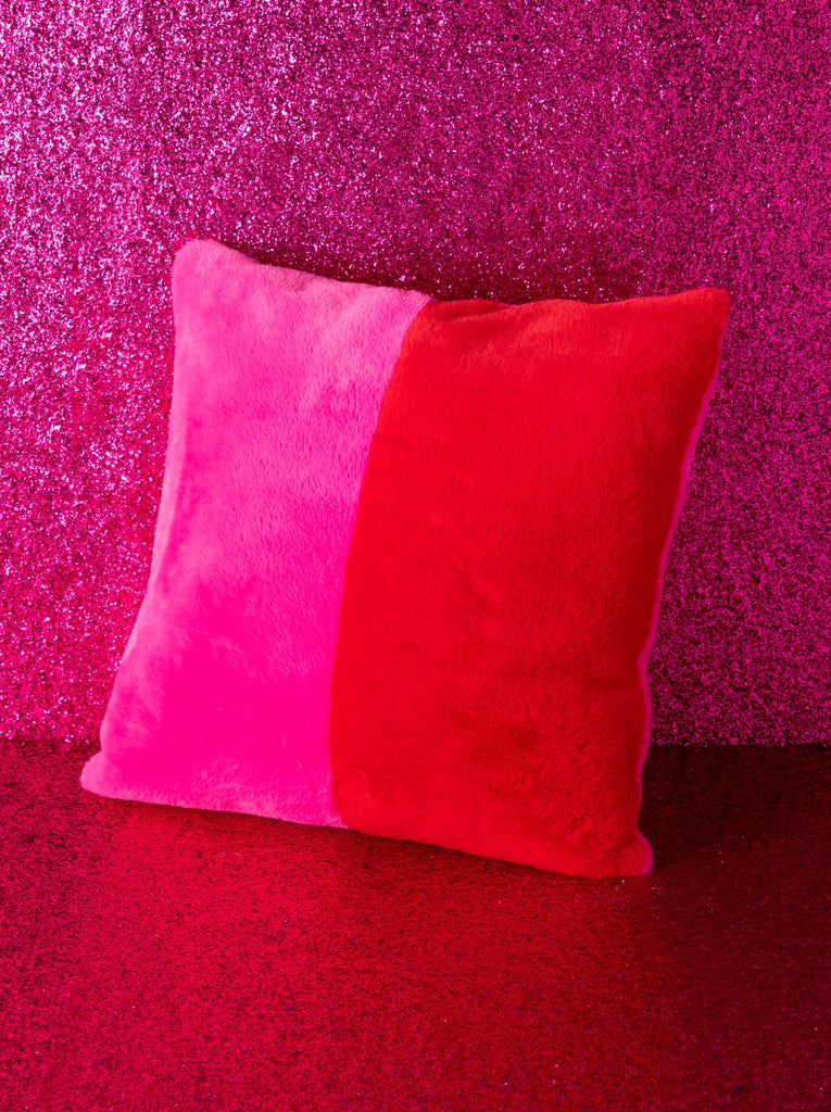 Shiraleah Hello Fall Pink & Orange Textured Decorative Pillow, Multi