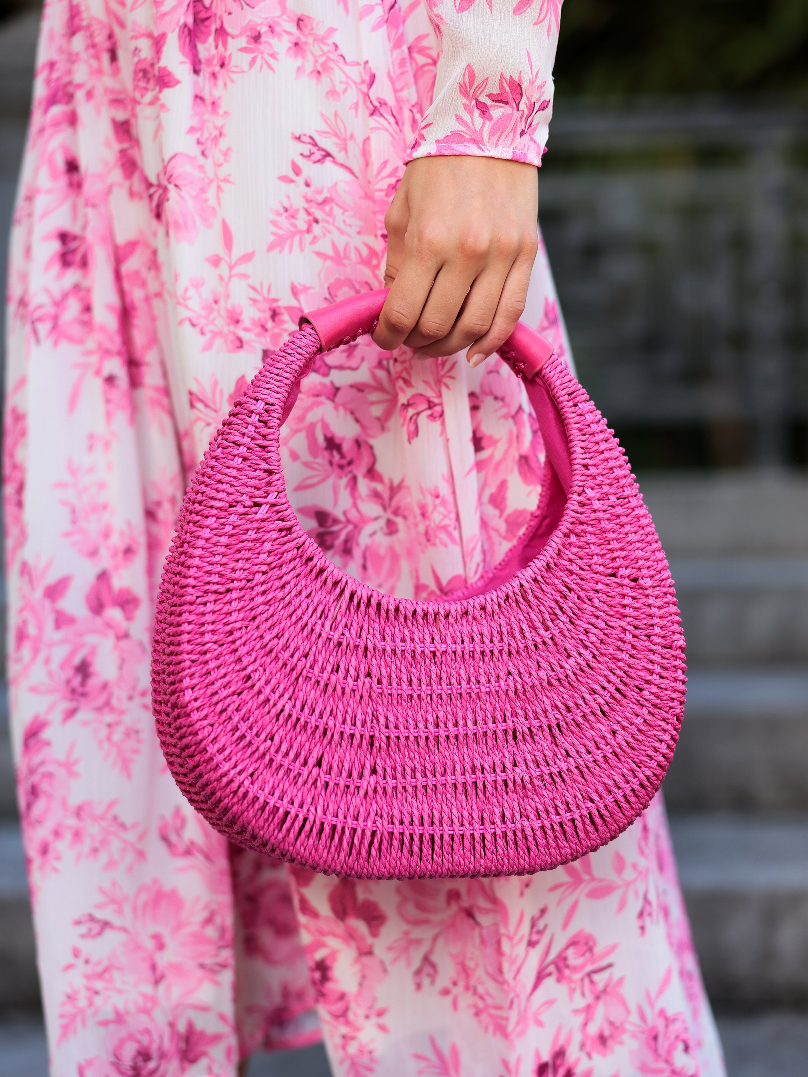 Shiraleah Menorca Bag PINK