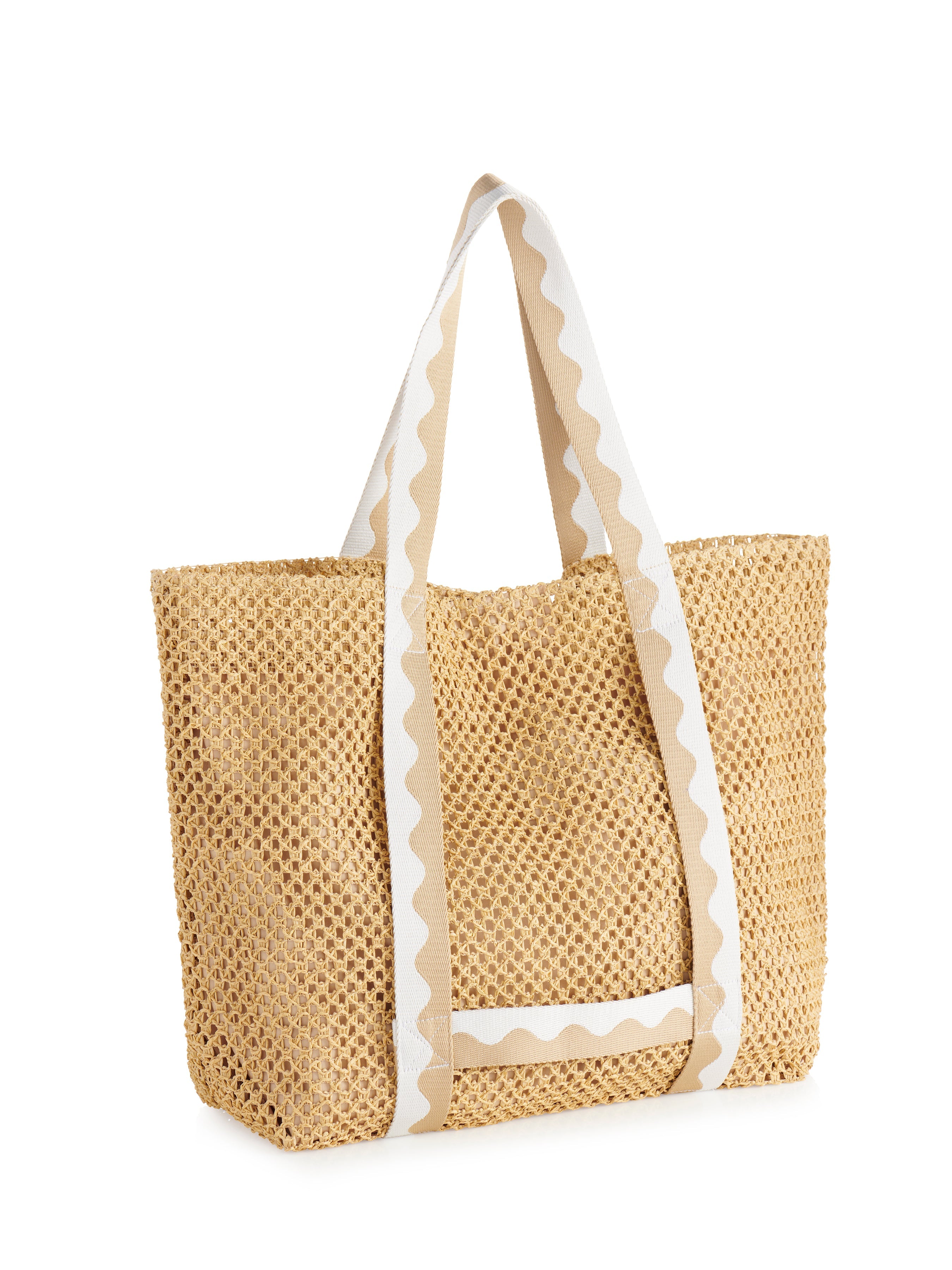 Shiraleah Antigua Tote And Hat Set SAND