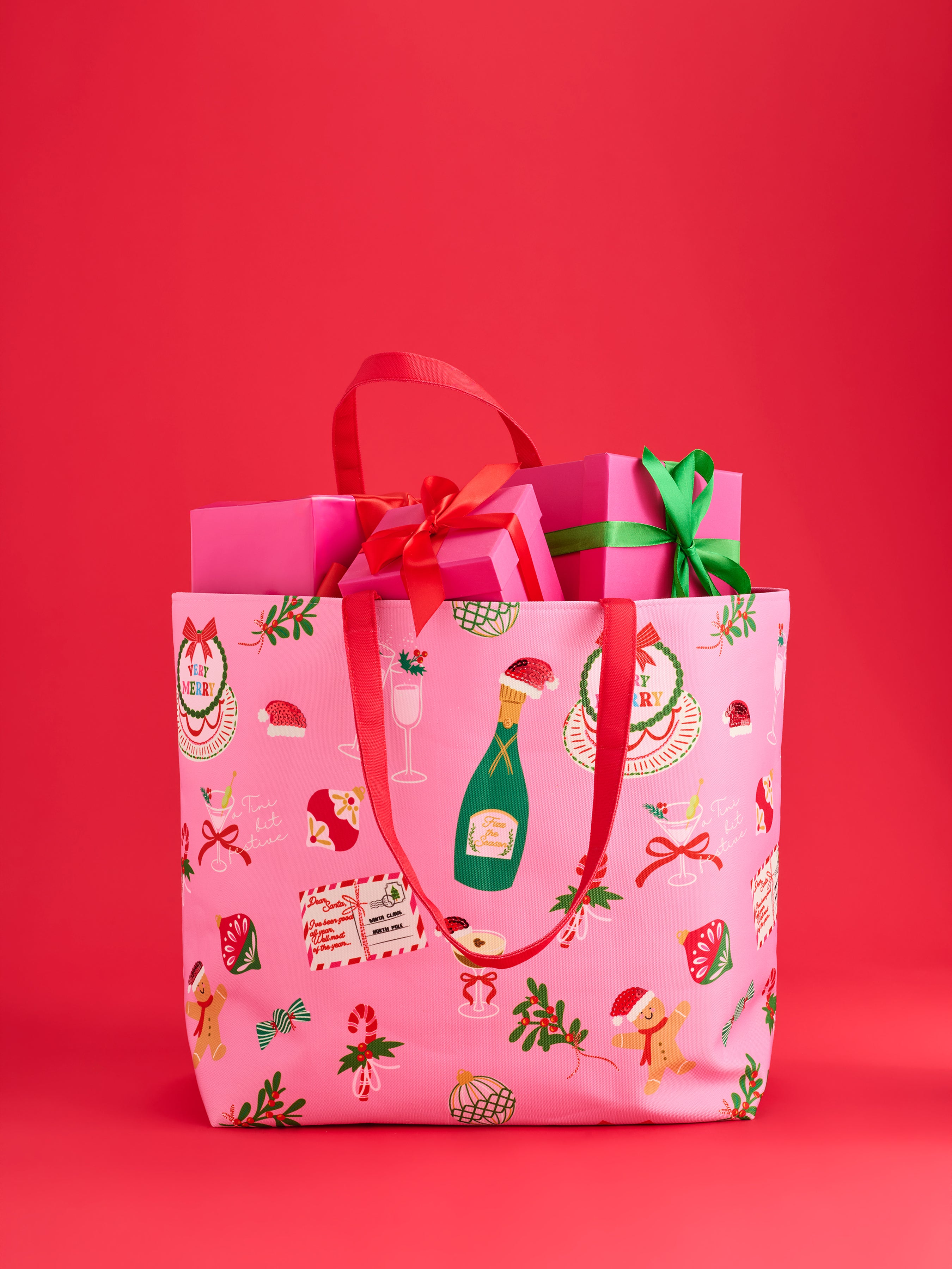 Shiraleah Celebration Gifting Tote, Pink