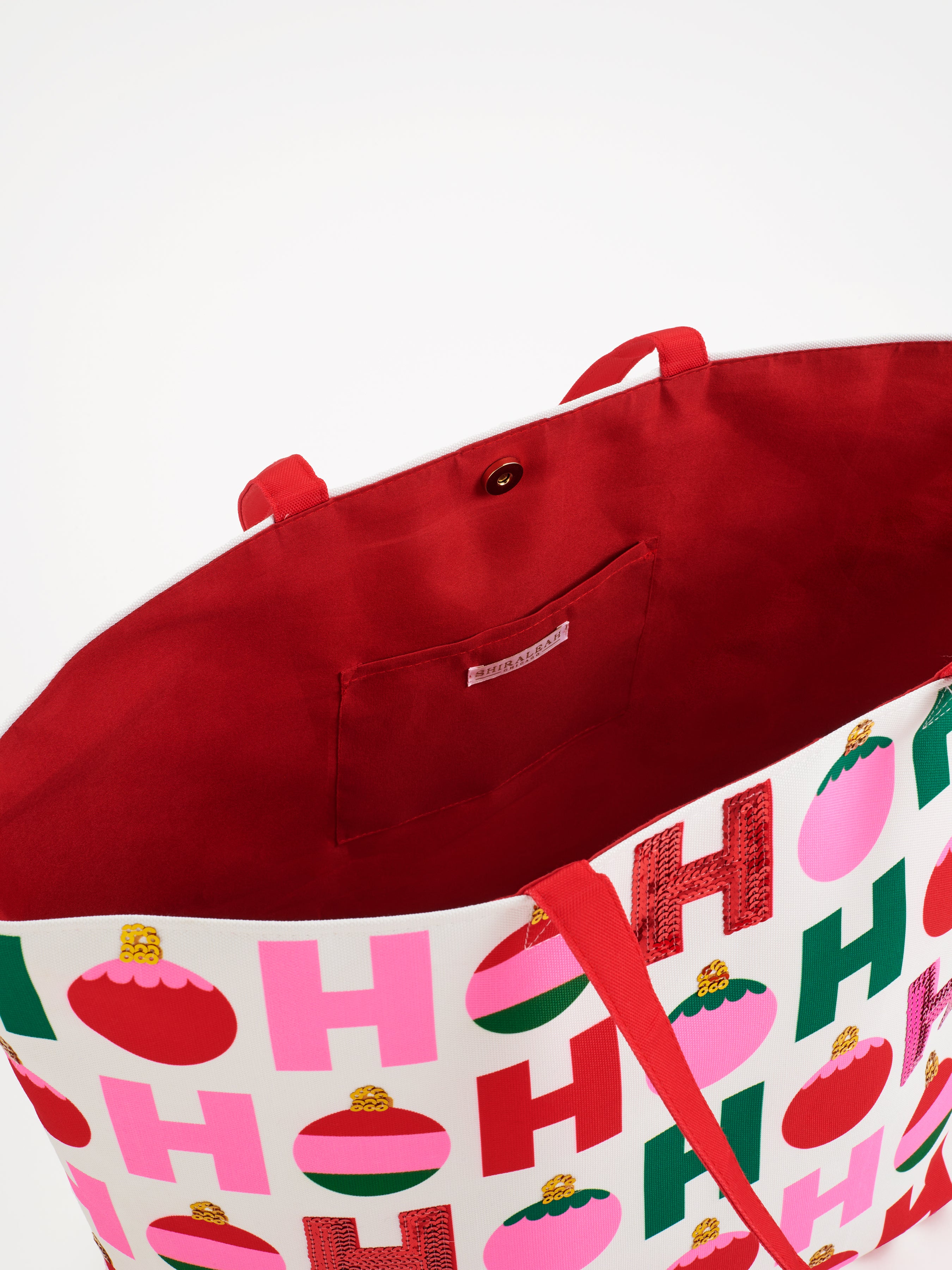 Shiraleah "Ho Ho Ho" Gifting Tote, Multi