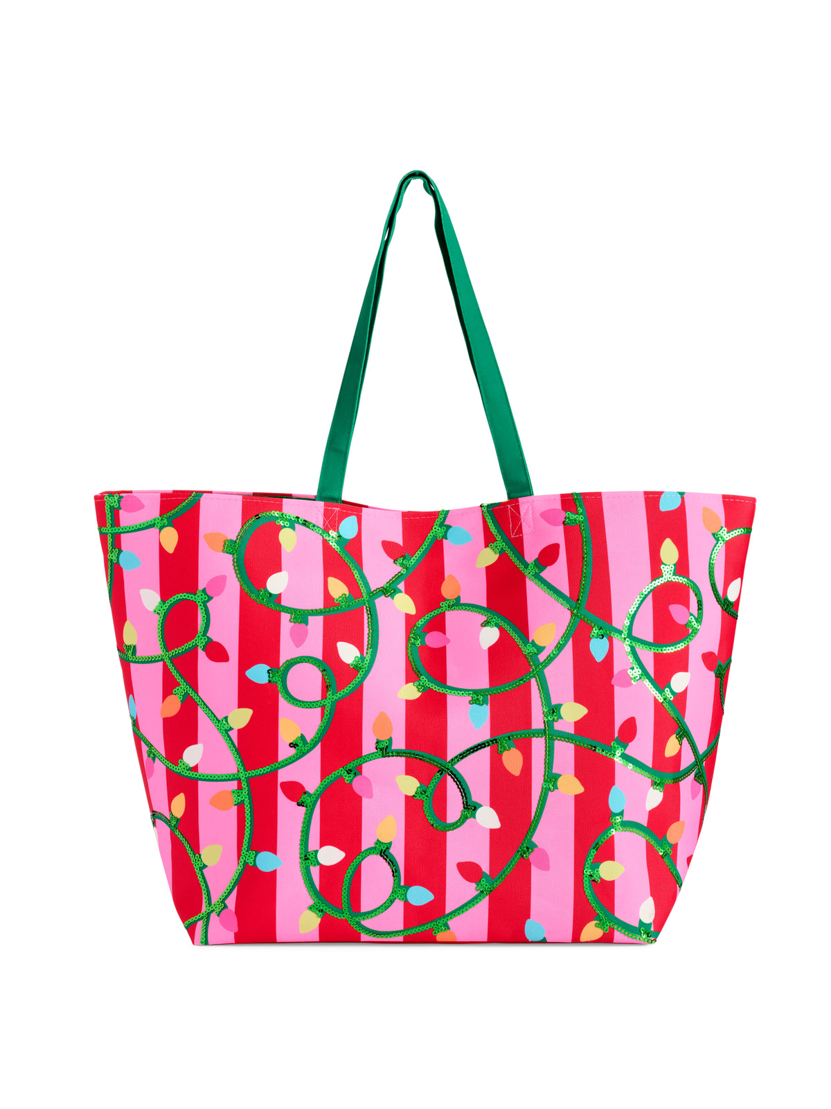 Shiraleah String Lights Gifting Tote, Multi