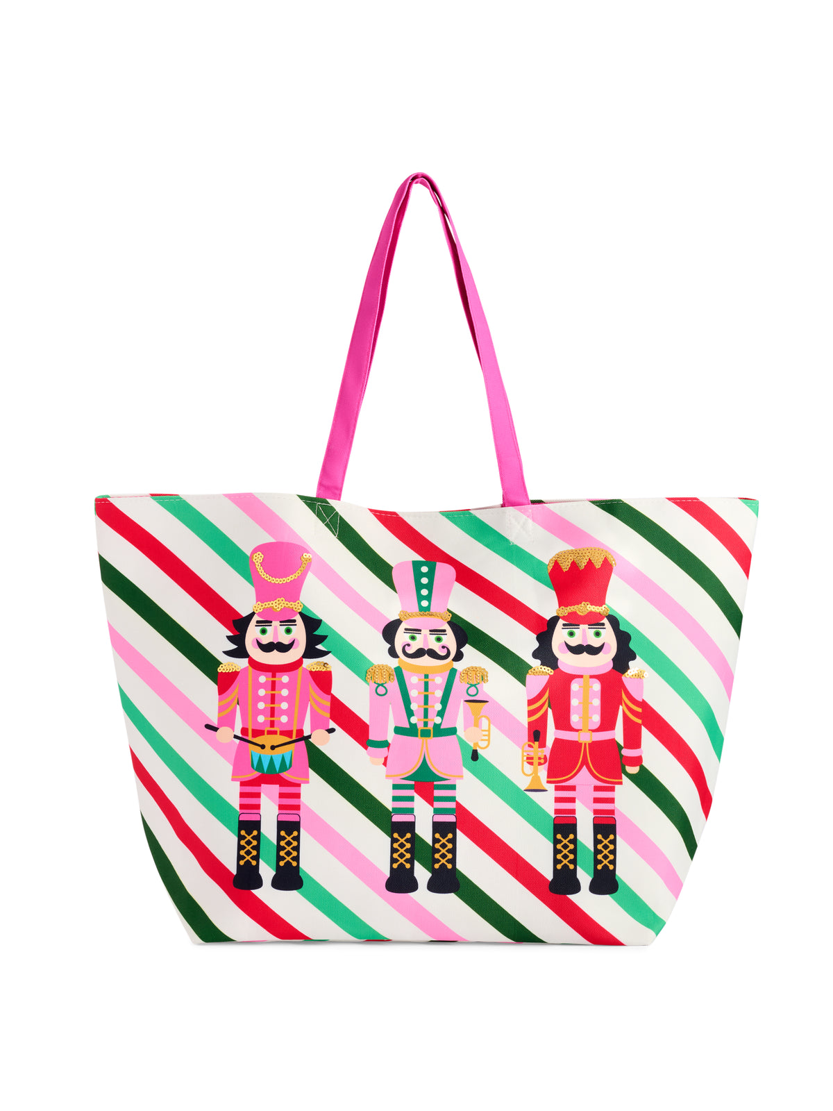 Shiraleah Nutcrackers Gifting Tote, Multi