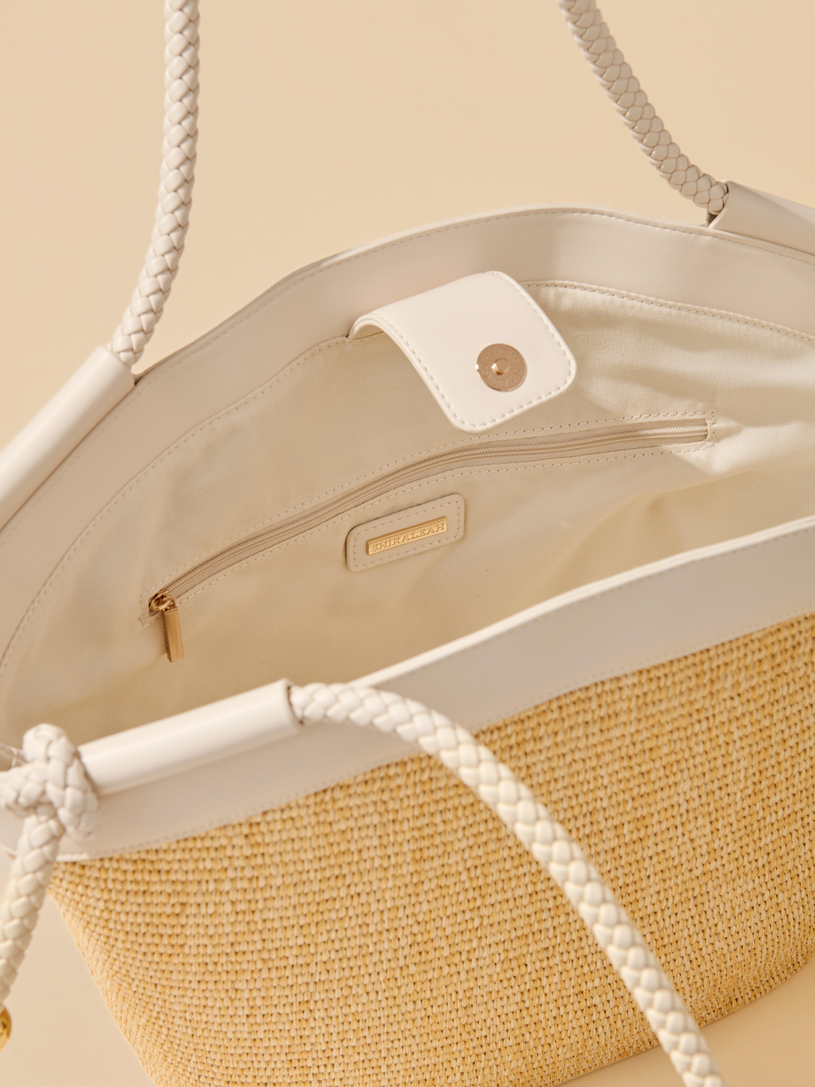 Shiraleah Gina Tote IVORY
