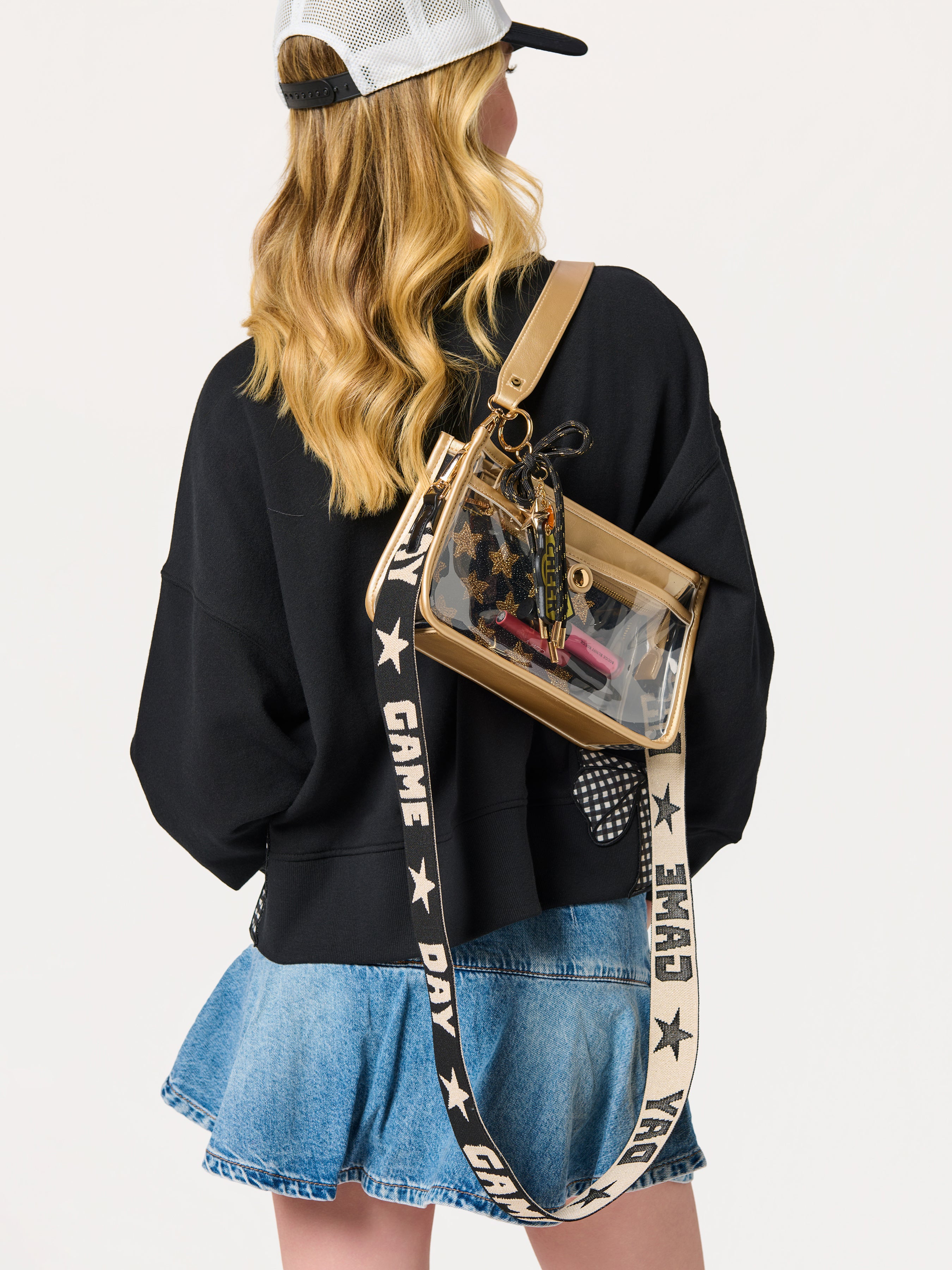 Shiraleah Spectator Shoulder Bag GOLD / OS