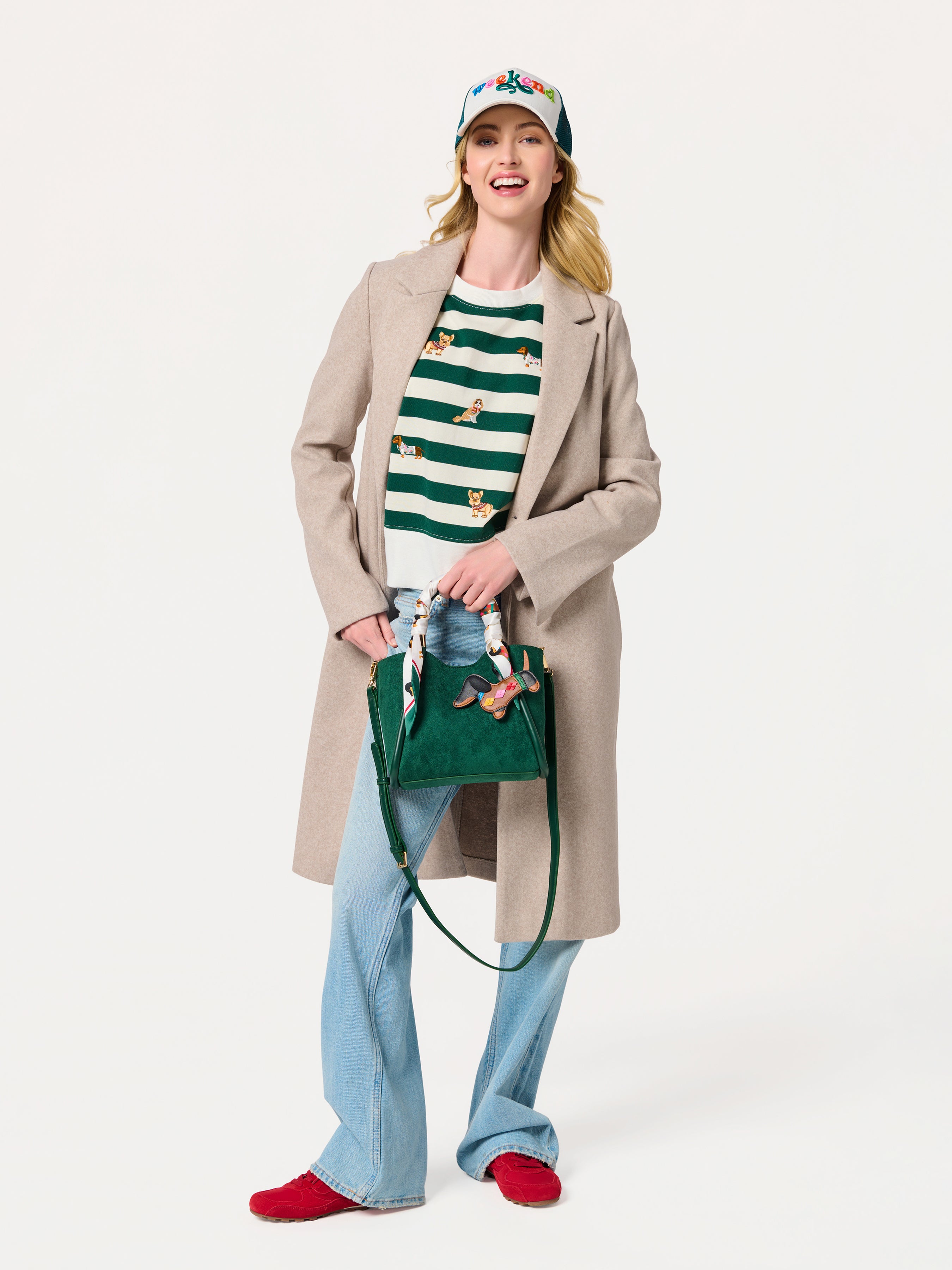 Shiraleah Danny Mini Tote EMERALD / OS