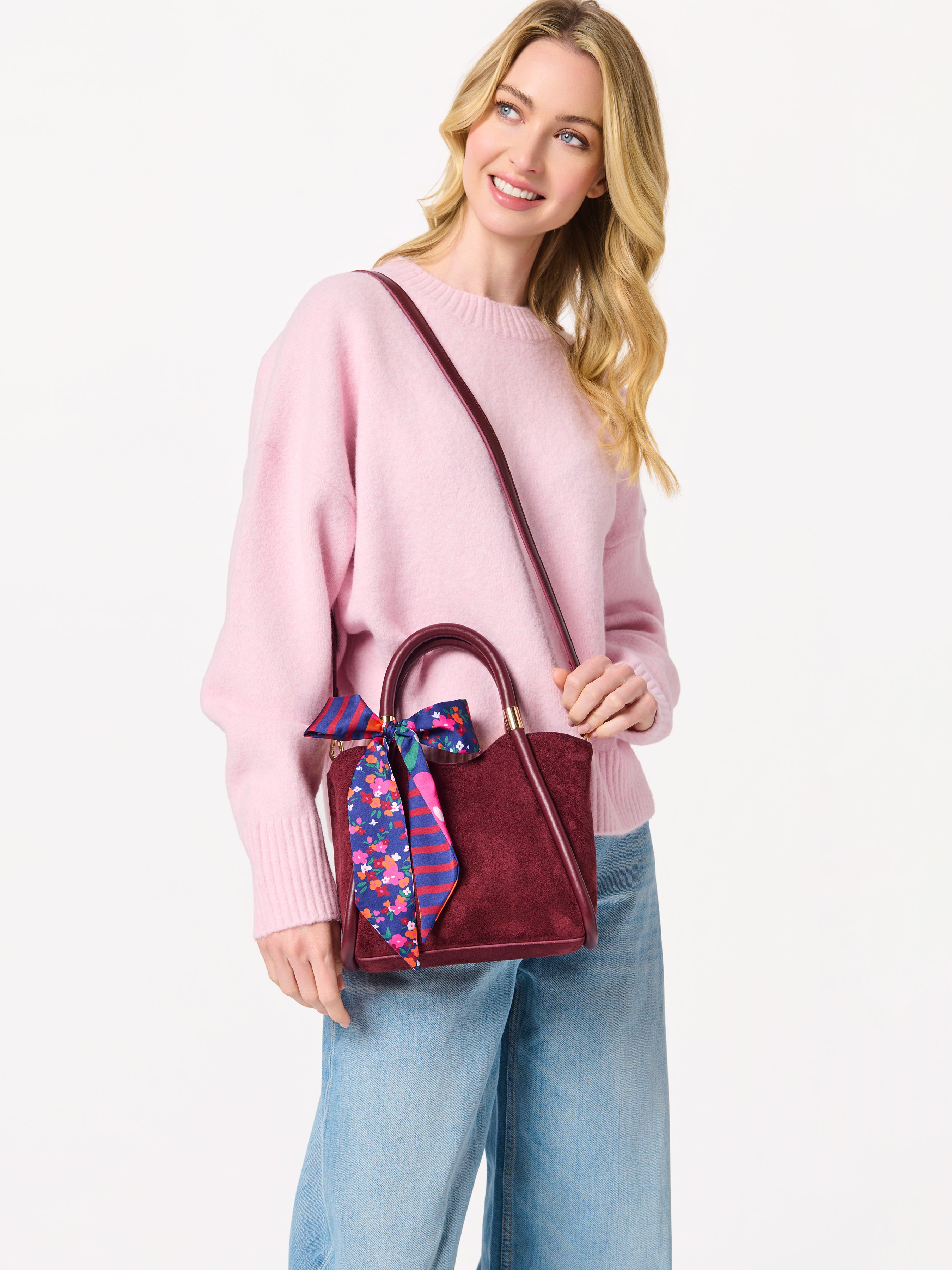 Shiraleah Danny Mini Tote WINE / OS