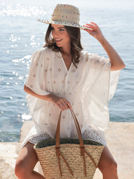 Shiraleah Lisa Cover-Up, White - FINAL SALE ONLY