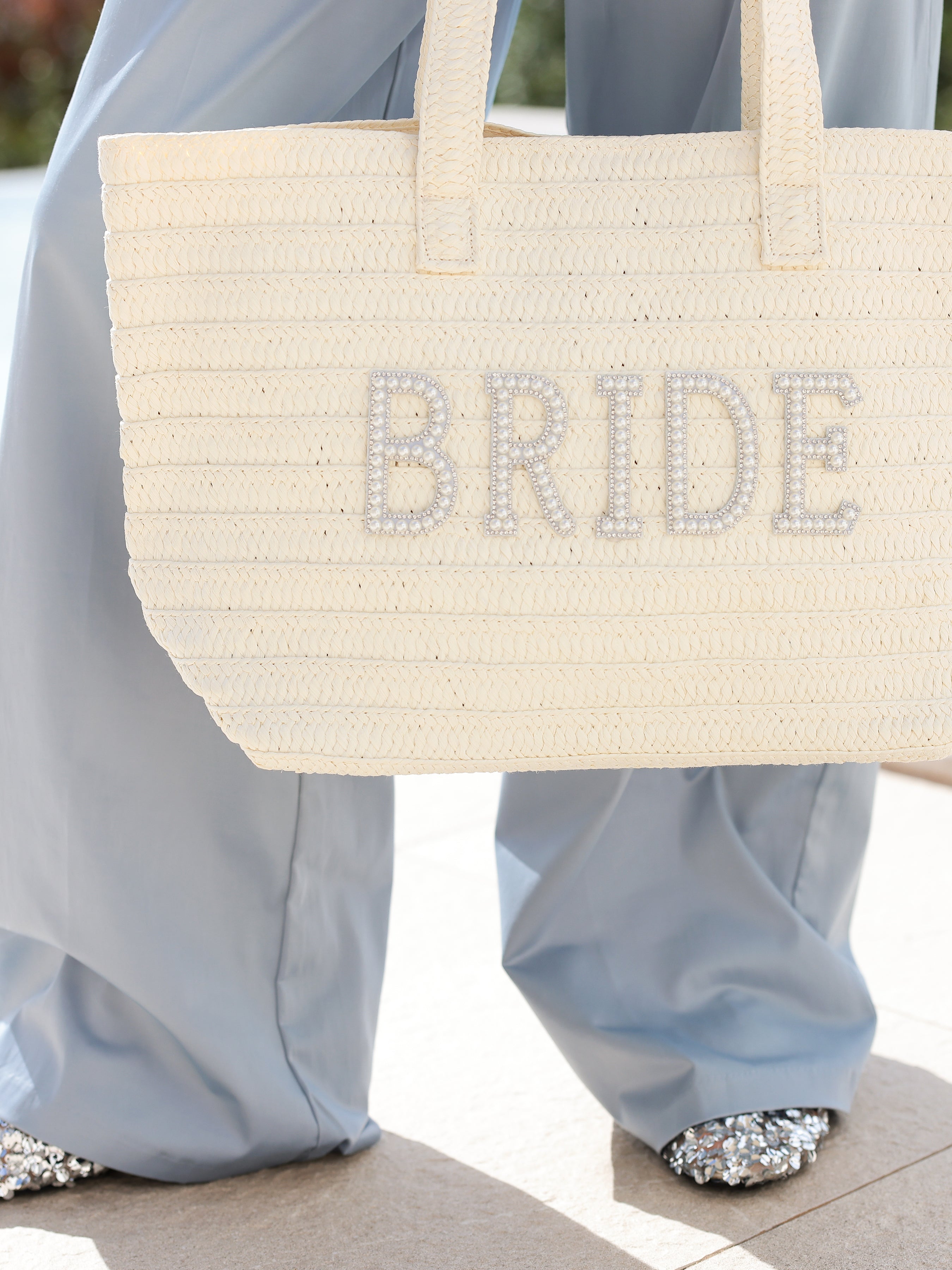 Shiraleah "Bride" Tote, Ivory