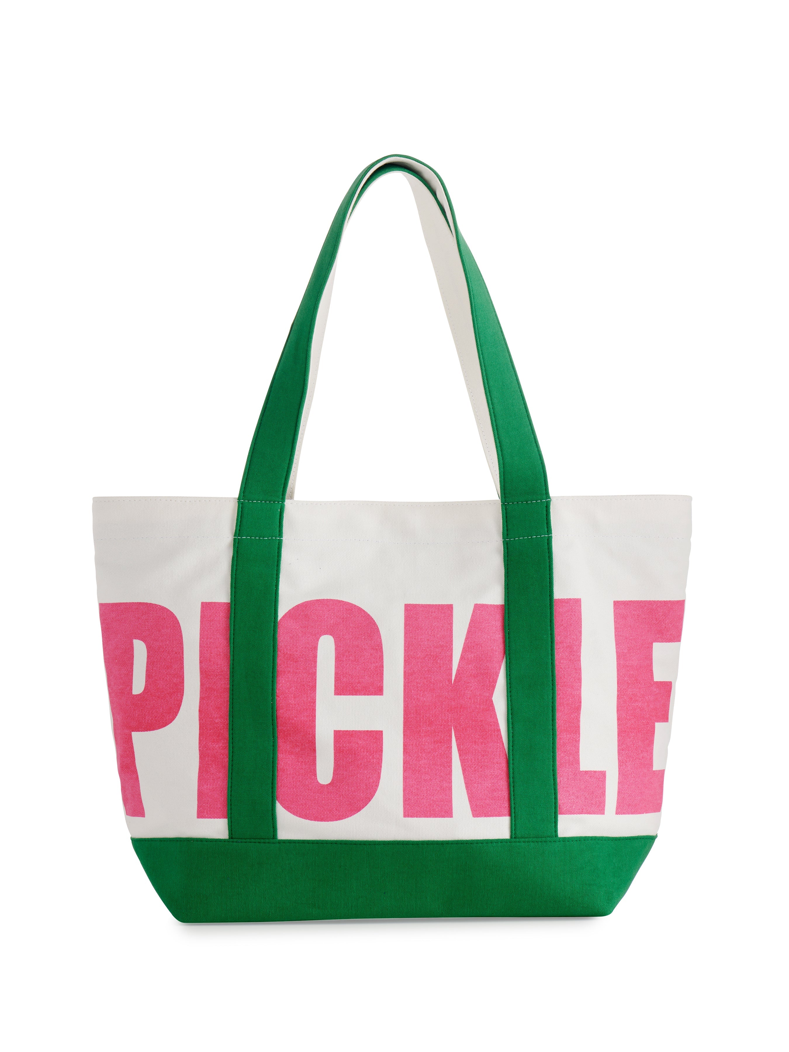 Shiraleah "Pickle" Tote, Ivory