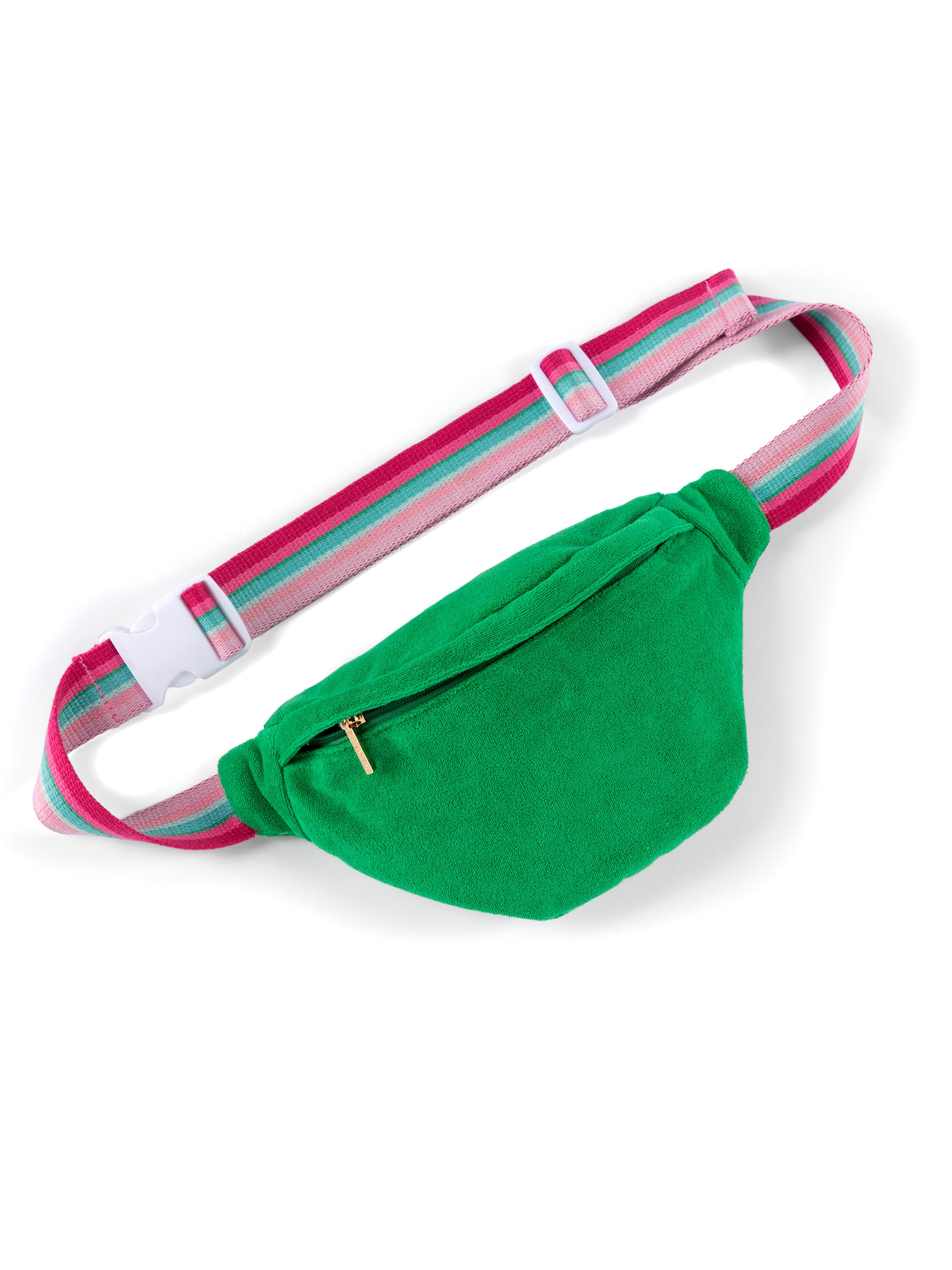 Shiraleah Sol Terry Sling Belt Bag, Green