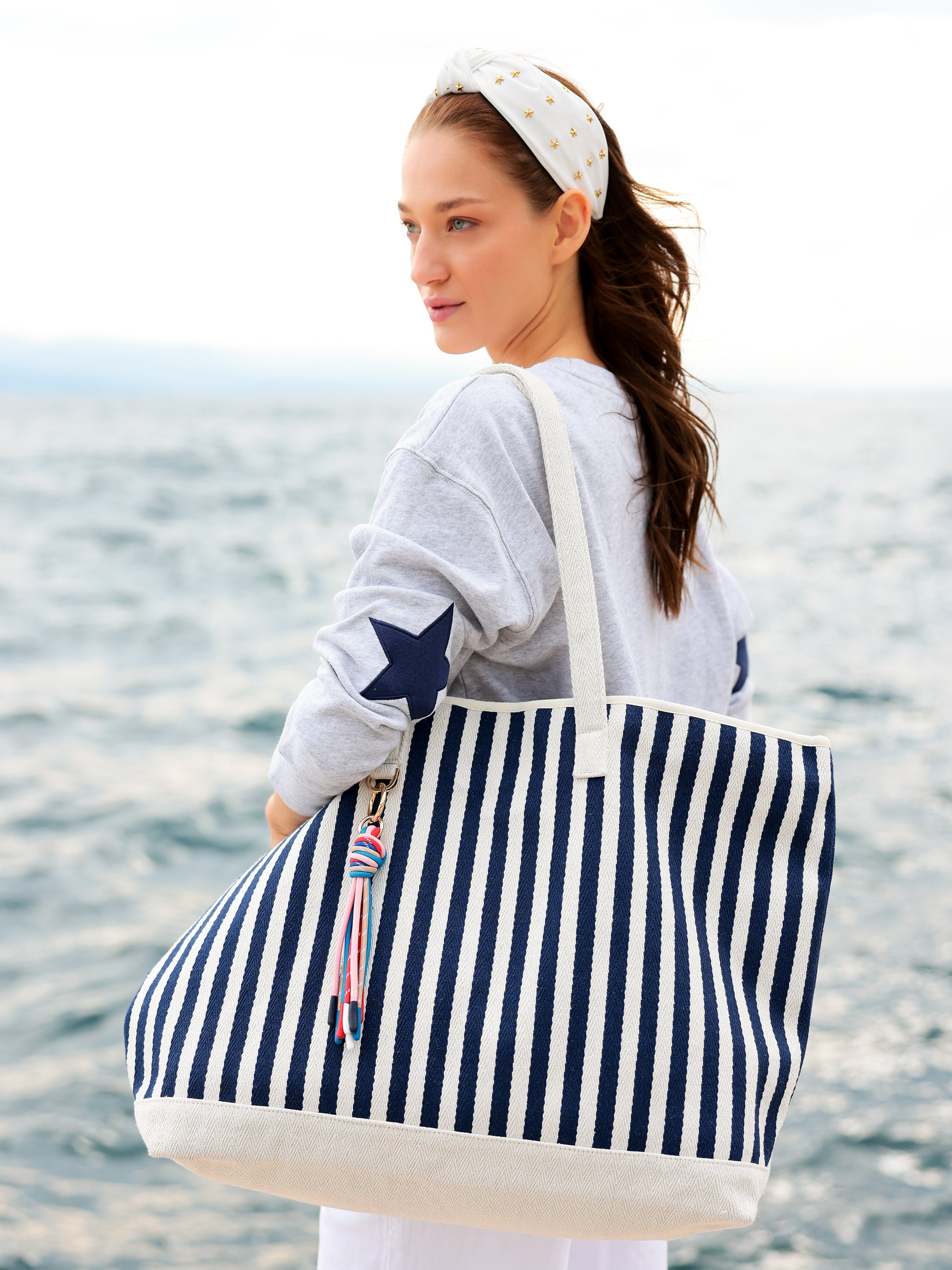 Shiraleah Morgan Tote, Navy