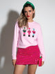 Shiraleah Nutcracker Sweatshirt, Blush