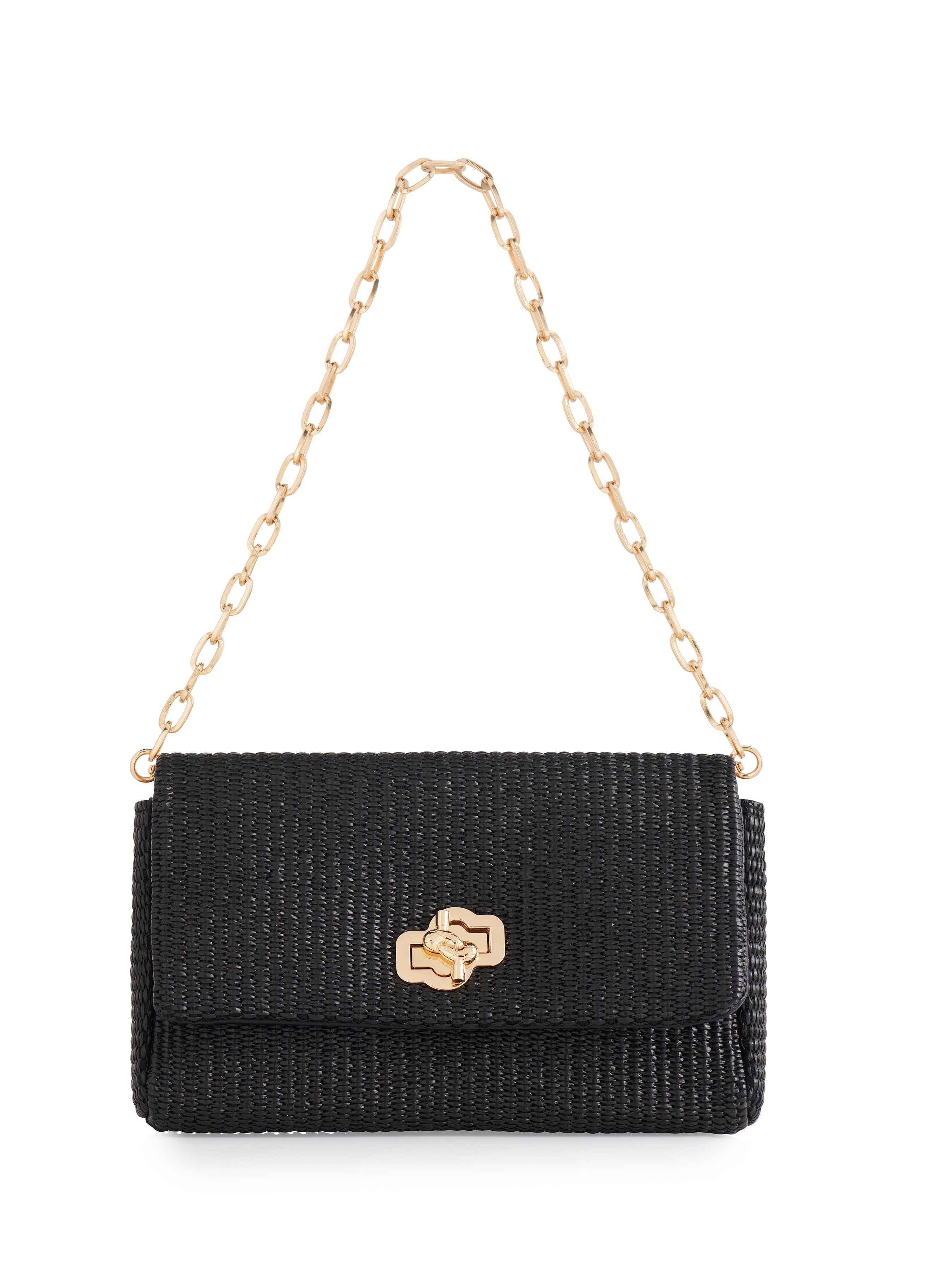 Shiraleah Raffaella Shoulder Bag BLACK