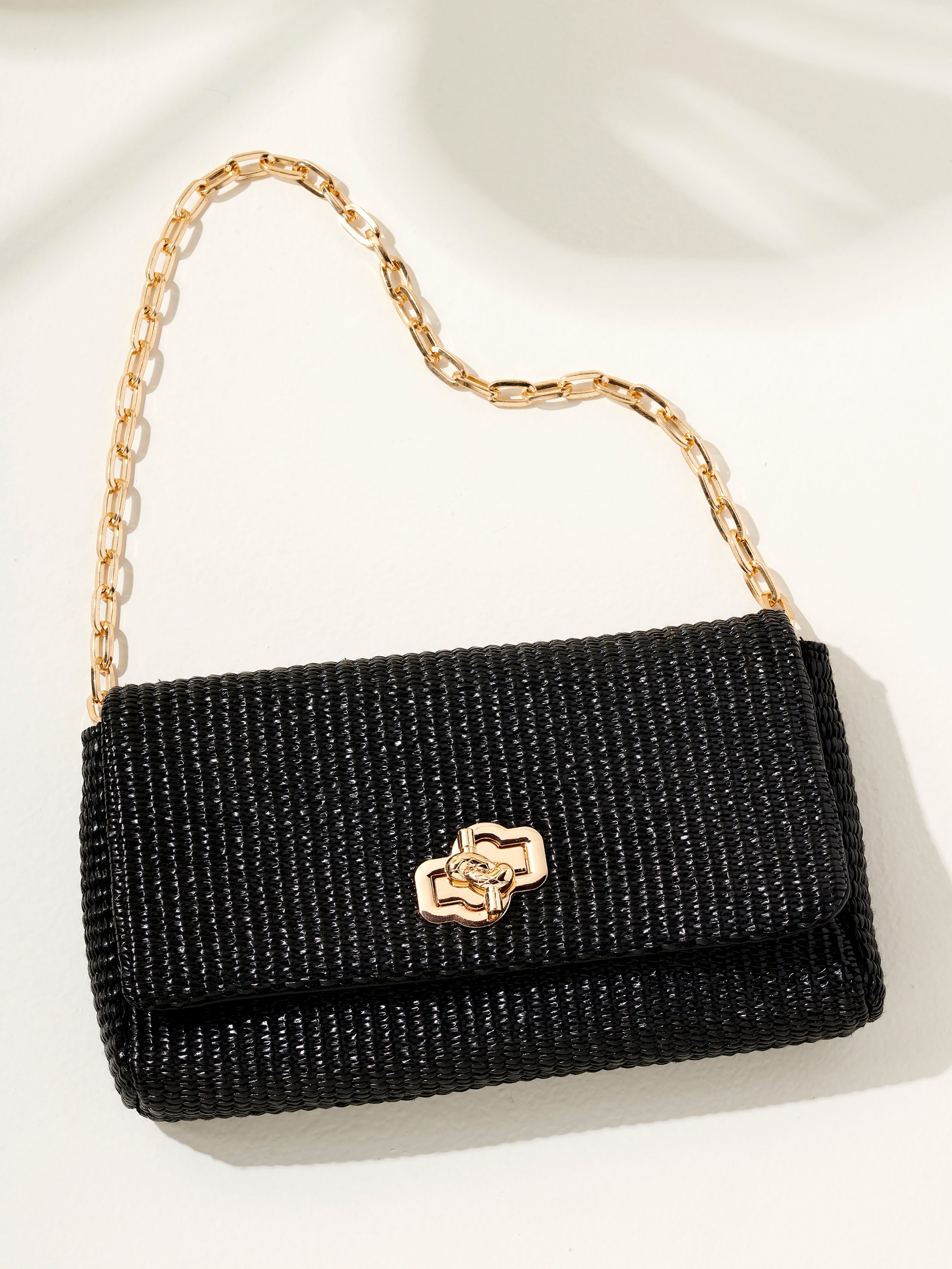 Shiraleah Raffaella Shoulder Bag BLACK