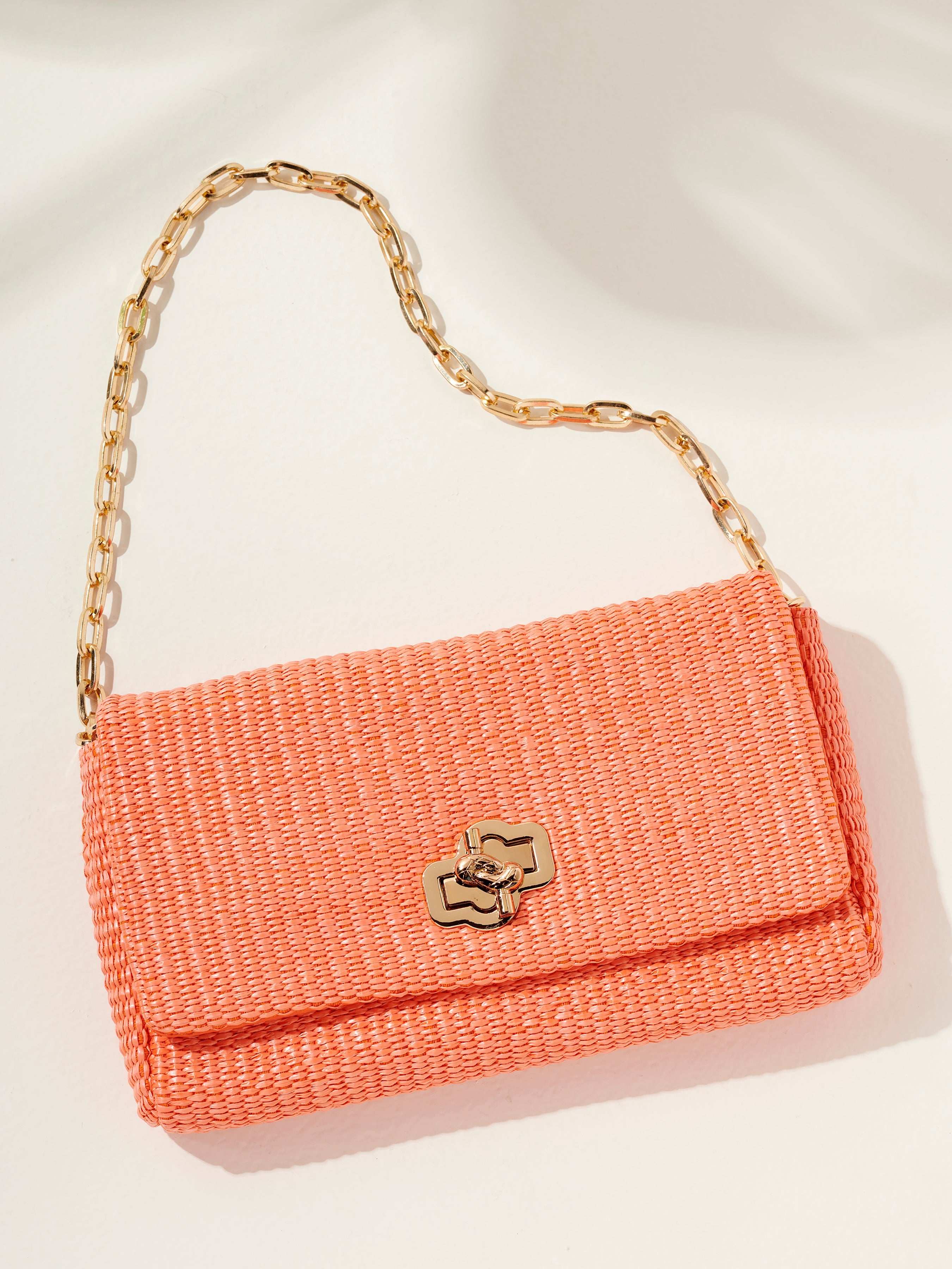 Shiraleah Raffaella Shoulder Bag ORANGE