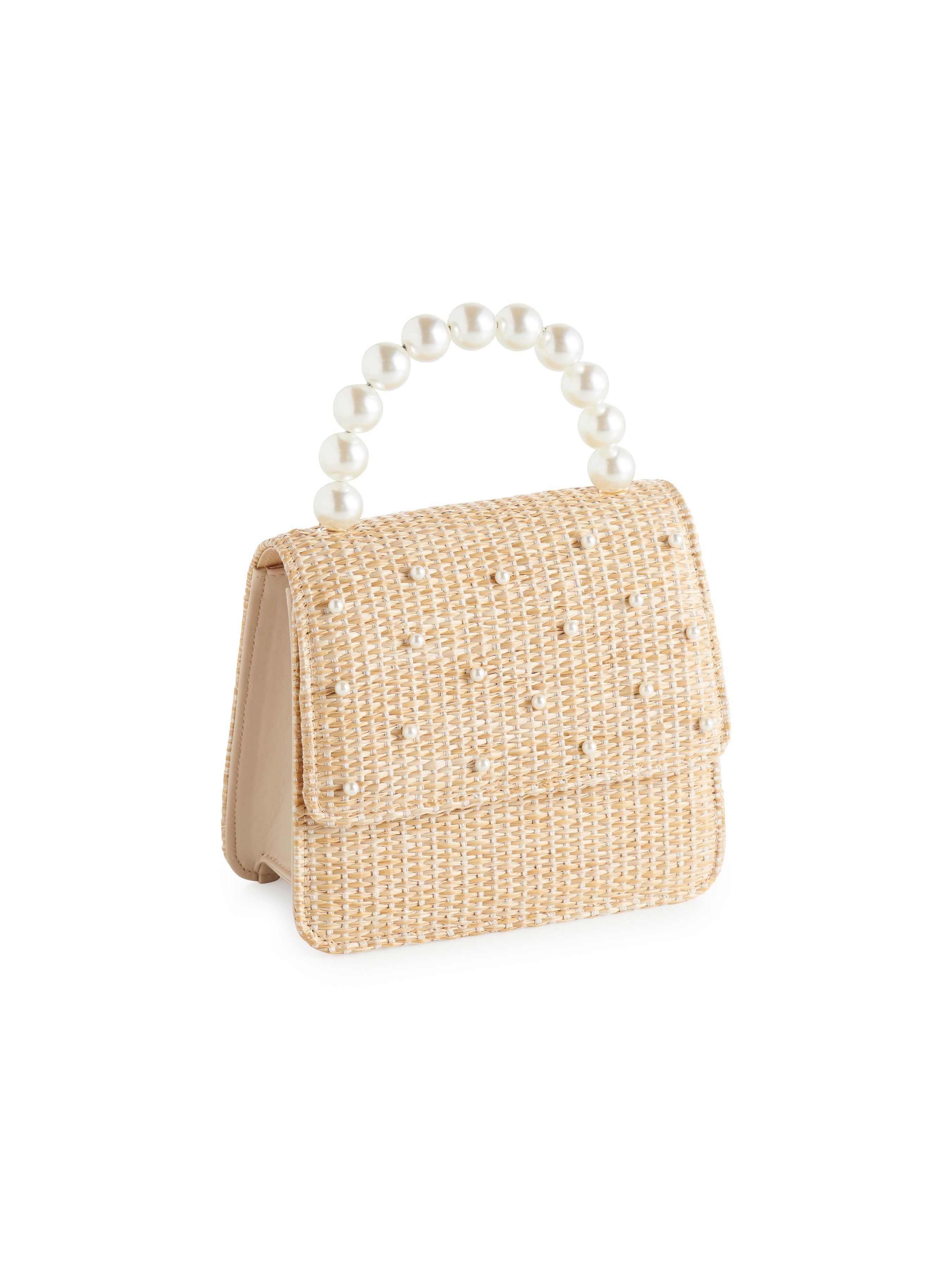 Shiraleah Aphrodite Mini Bag, Natural