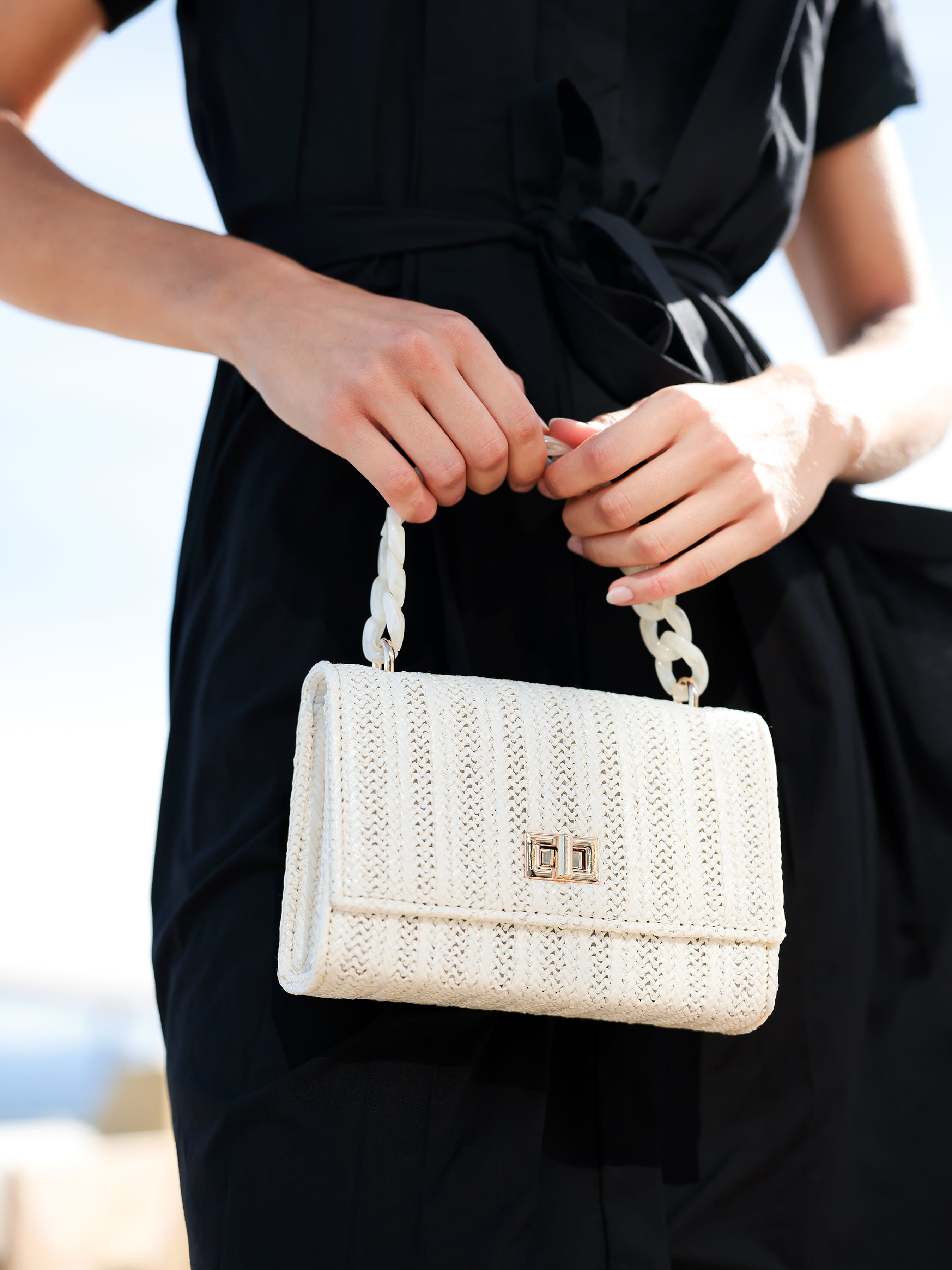 Shiraleah Marisol Mini Bag IVORY