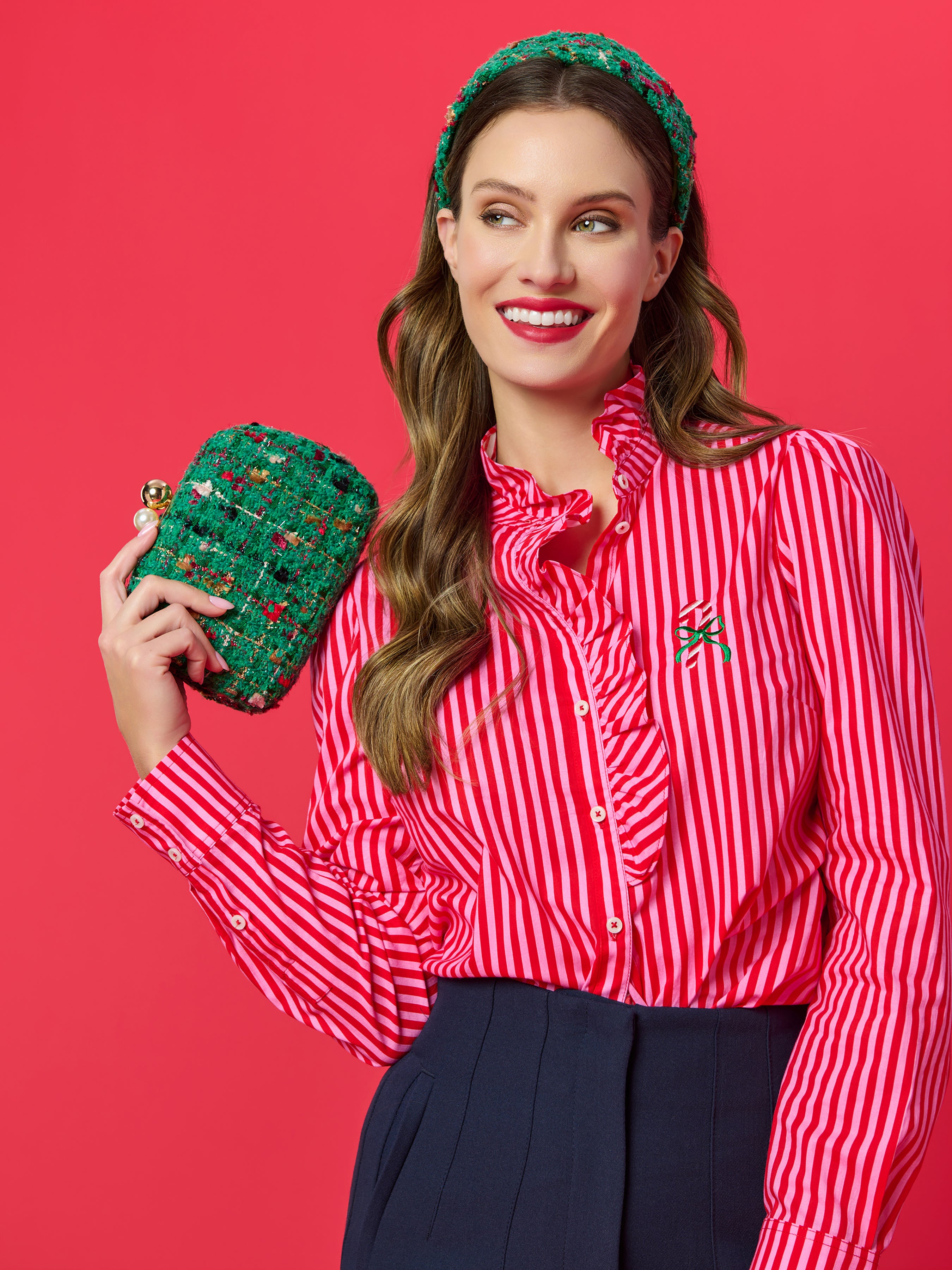 Shiraleah Jolly Minaudière GREEN / OS