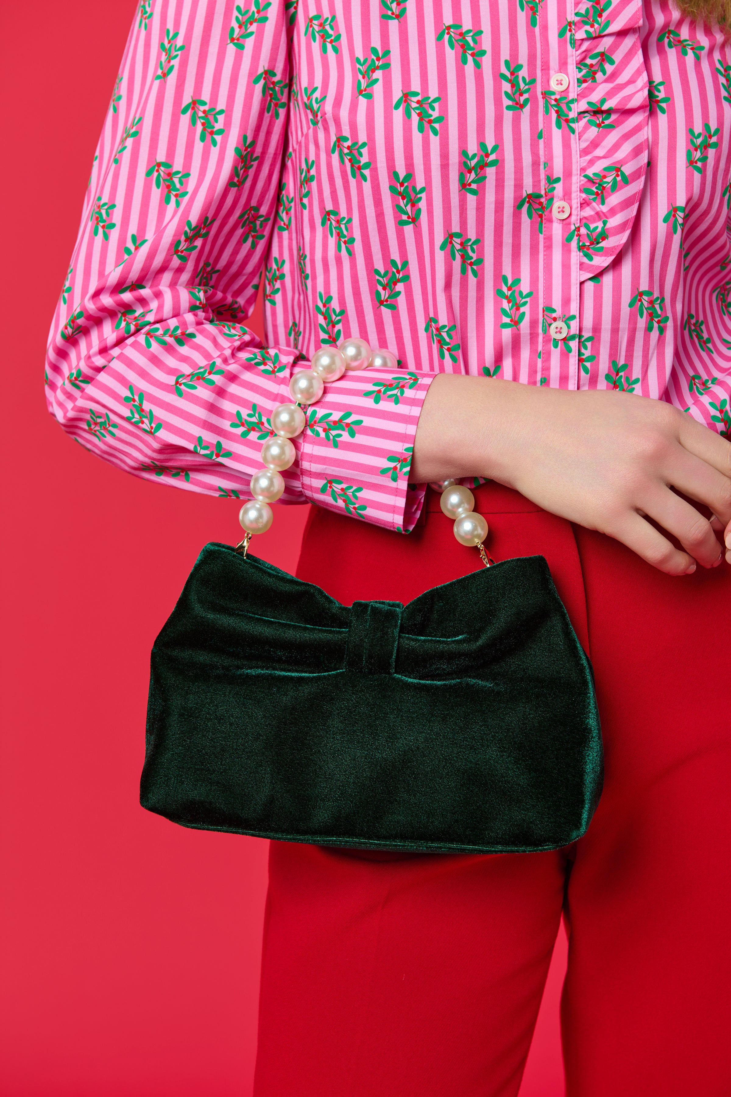 Shiraleah Eloise Top Handle Bag FOREST / OS