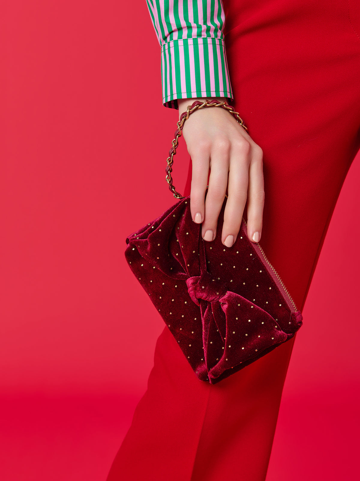 Shiraleah Skylar Wristlet WINE / OS